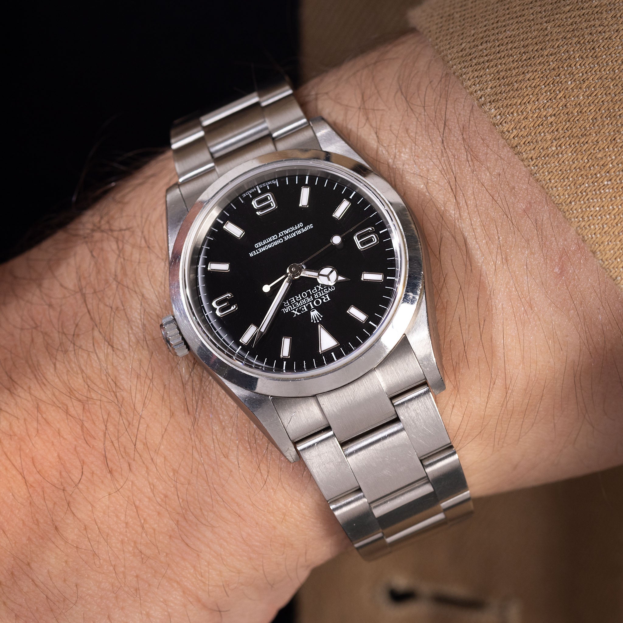 Rolex Explorer 114270 with Box and Papers