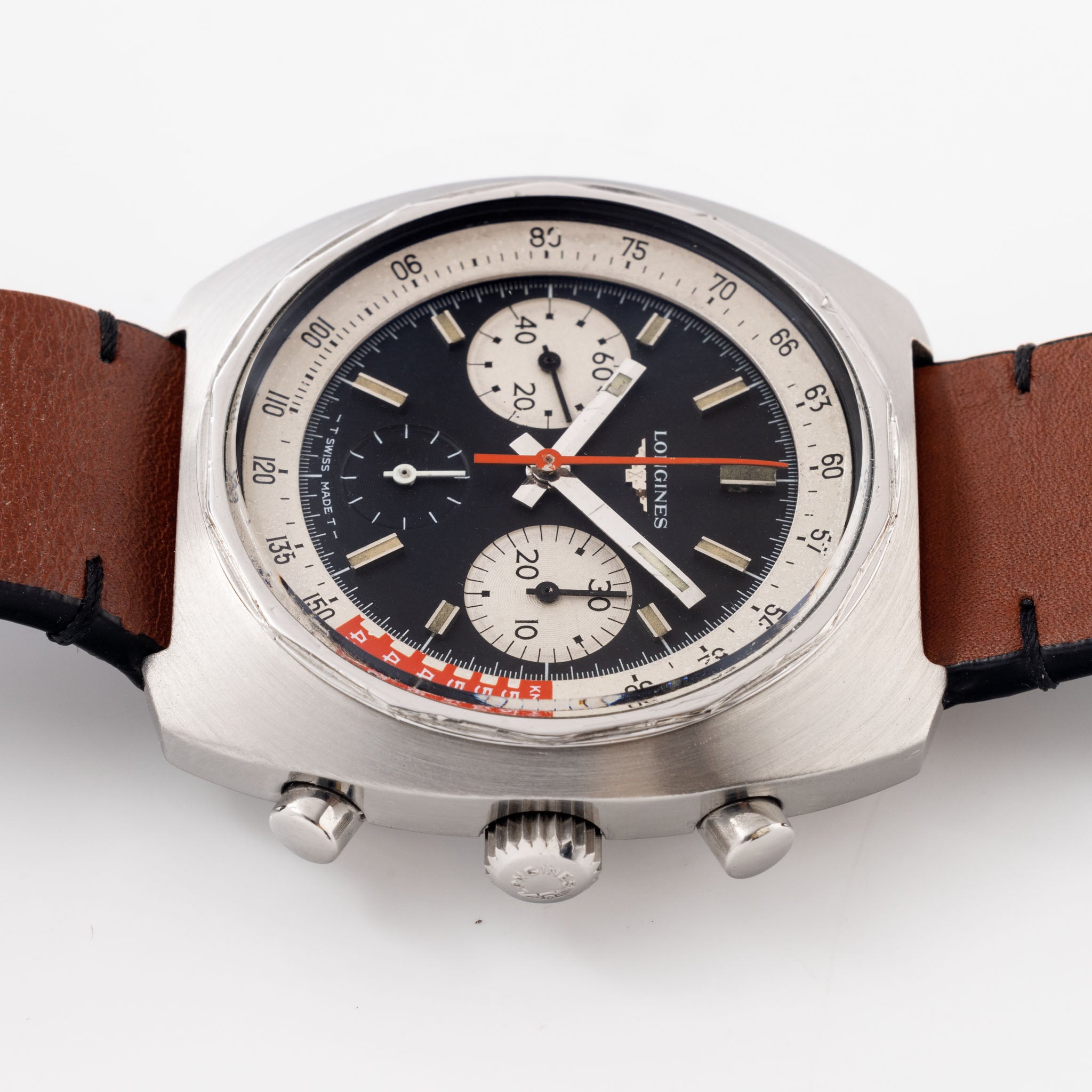 Longines Chronograph "Exotic Singer Dial" Ref. 8226