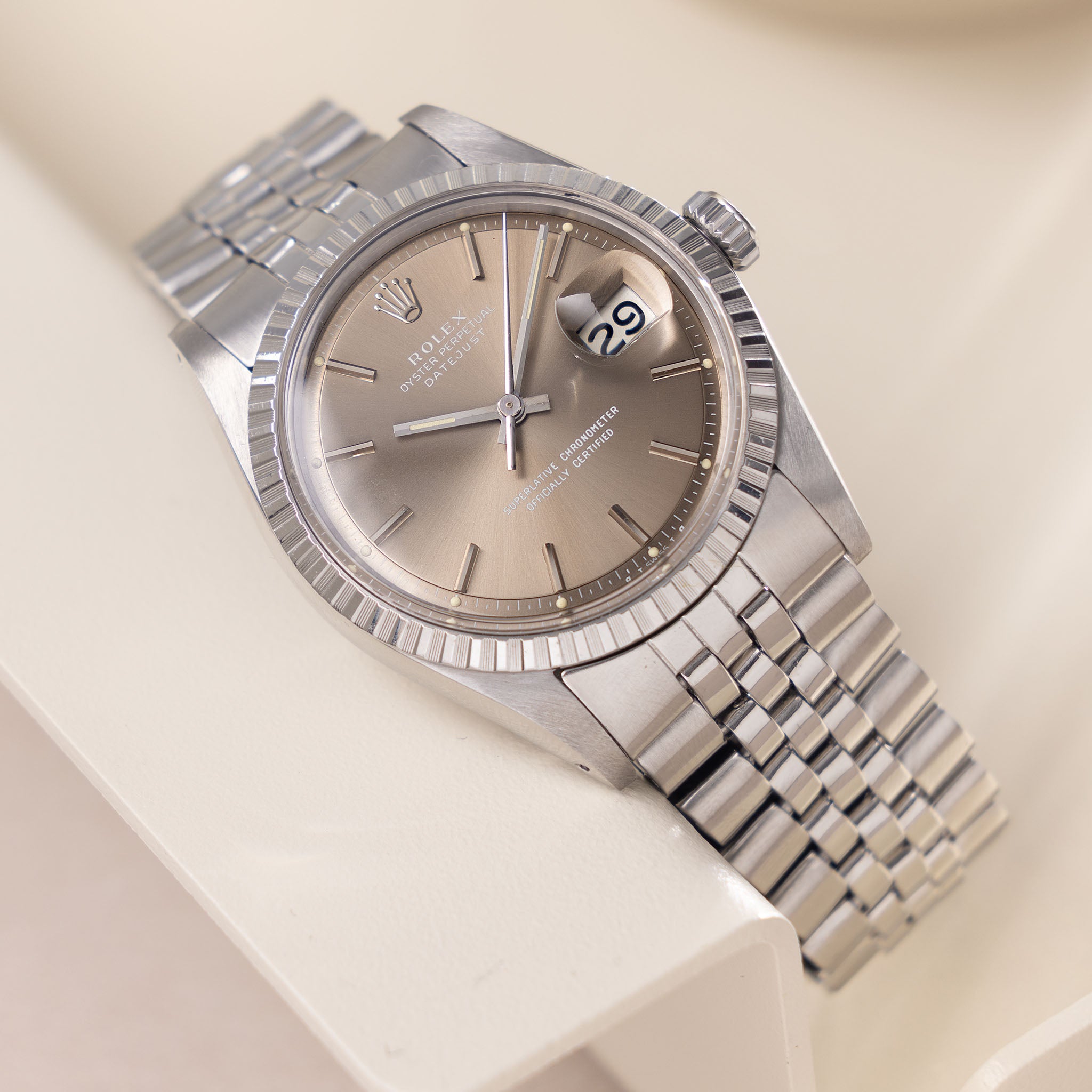 Rolex Datejust Taupe Sigma Dial Ref. 1603