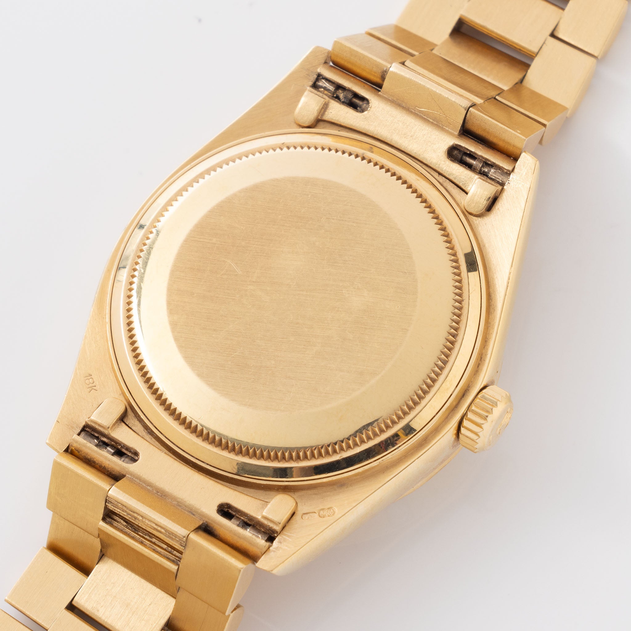 Rolex Day-Date Black Diamond Dial Ref. 18078 Bark Finish Black Dial With Diamond Indices