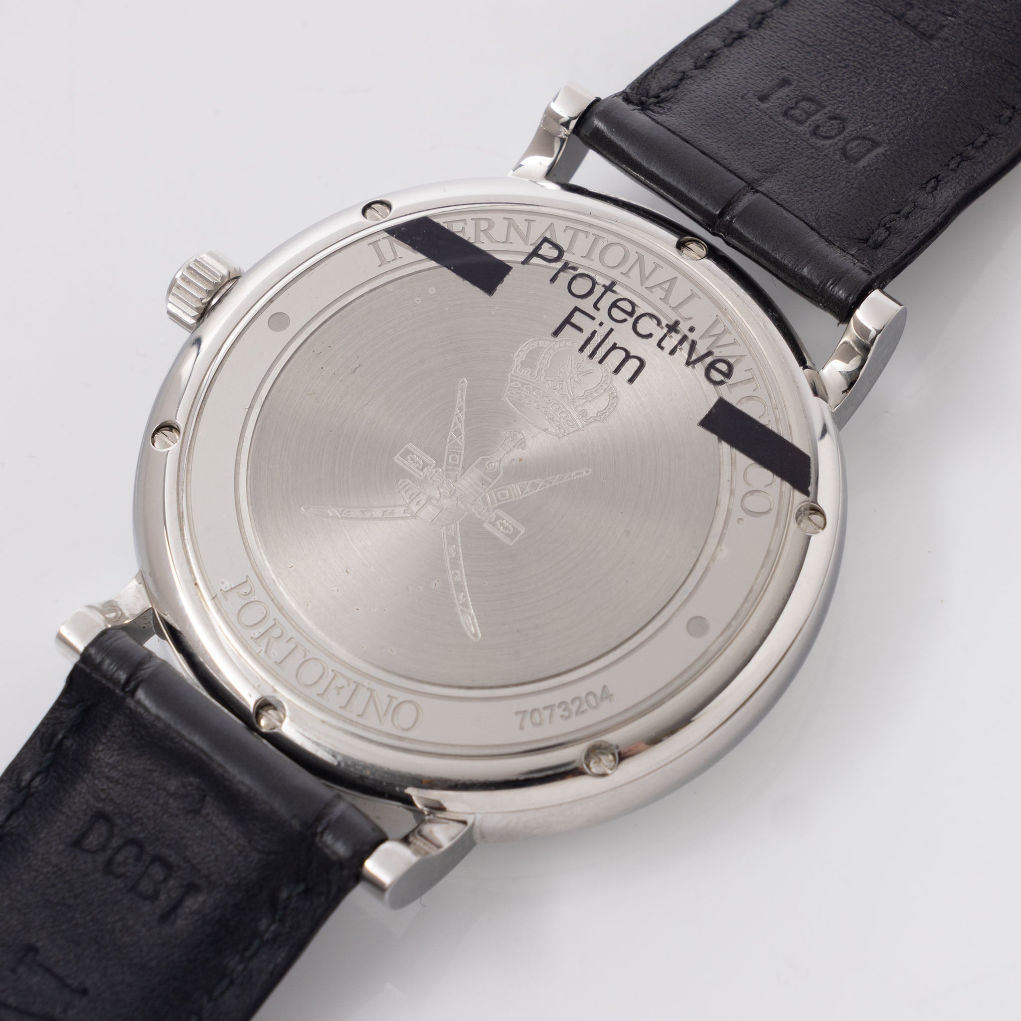 IWC Portofino Blue soleil dial box and paper set" Khanjar "ref IW356523