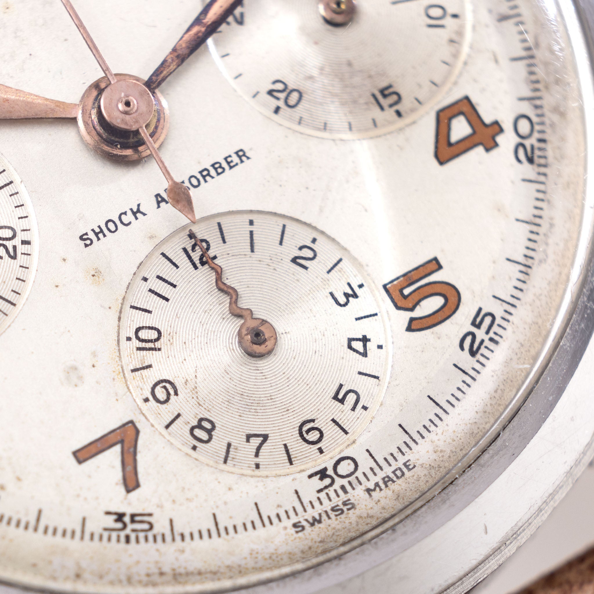 Cyma "Watersport" Oversized Chronograph Clamshell Case