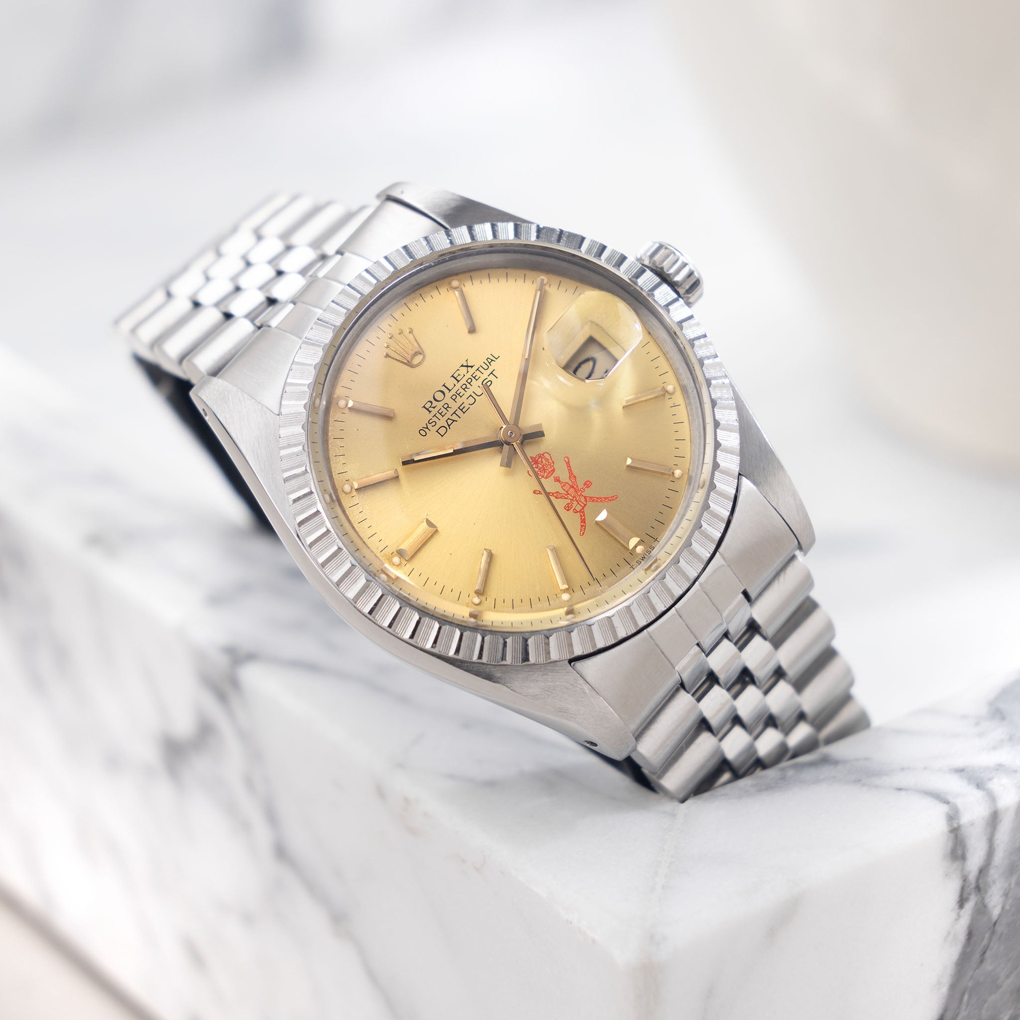 Rolex Datejust "Khanjar "Champagne dial ref 16030