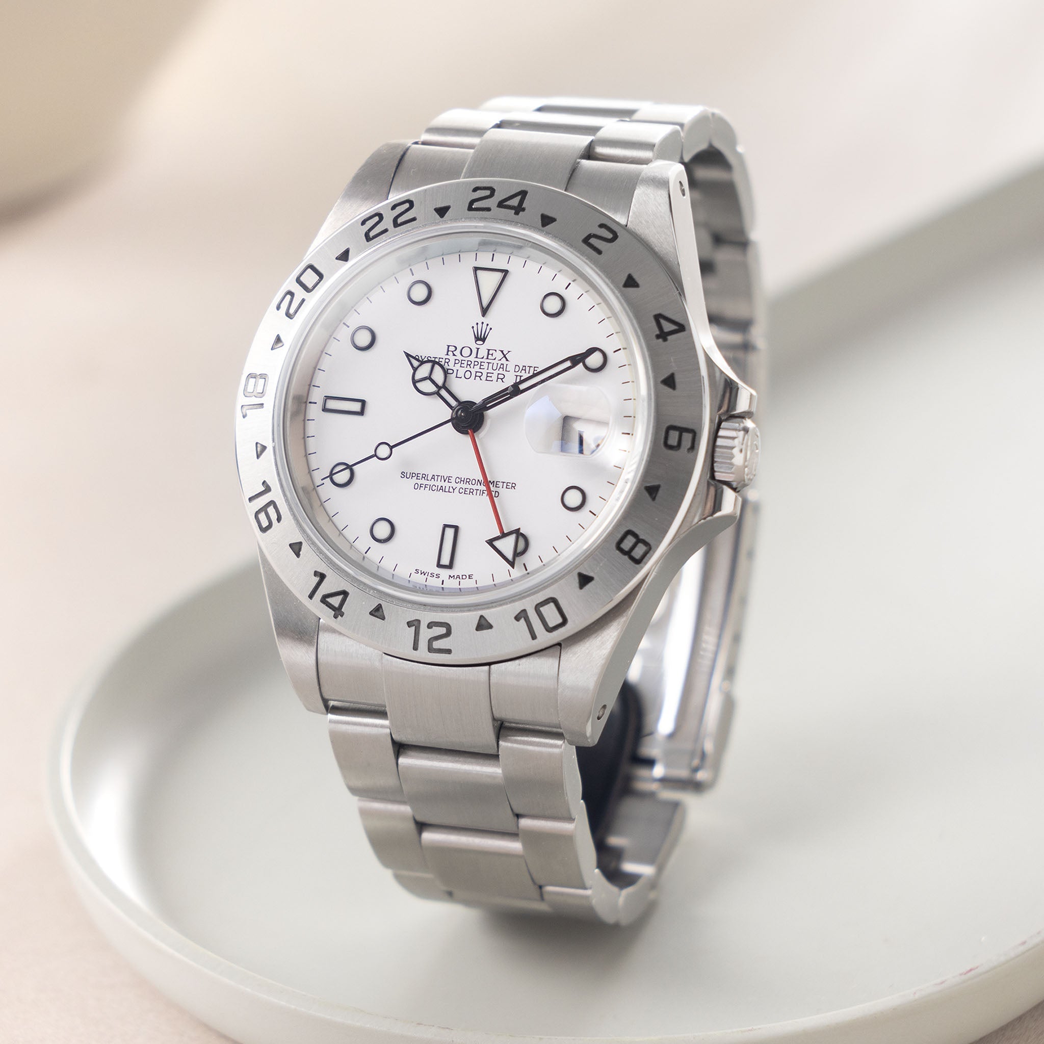 Rolex Explorer II Ref 16570 Polar Dial Box and Papers
