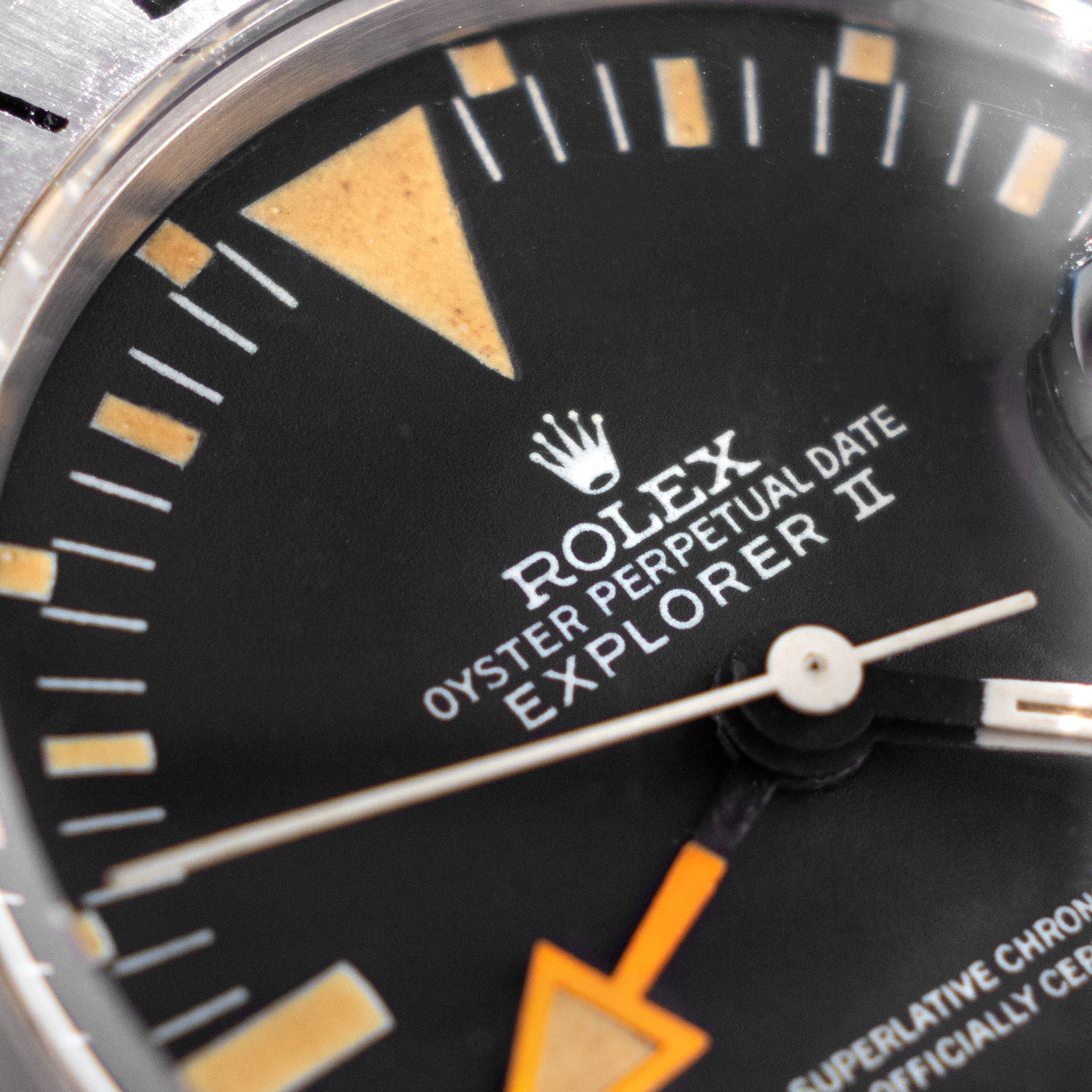 Rolex Explorer II 1655 Mk1 dial "Straight Hand" Box and Paper Set