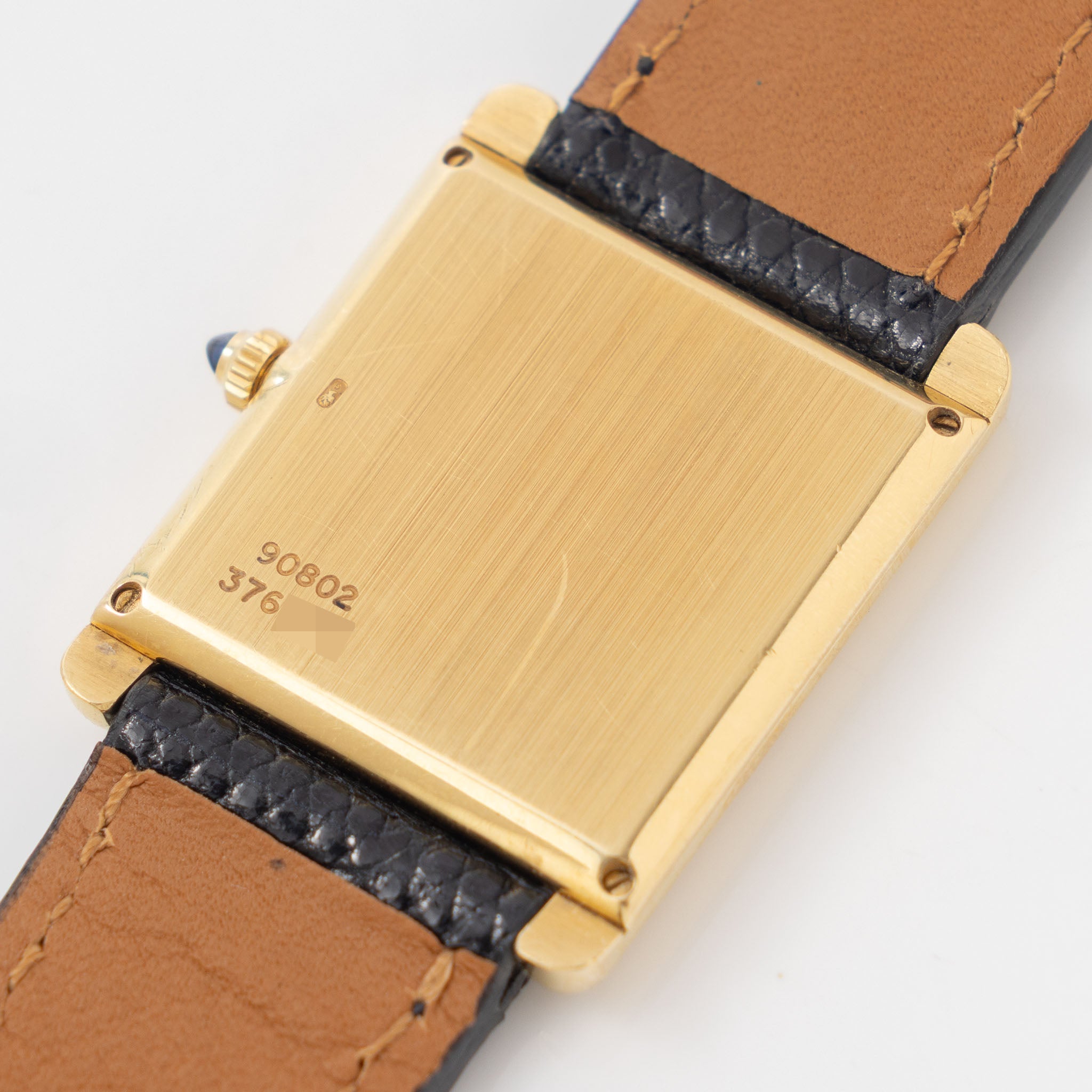 Piaget Tank Dress-watch in 18k Yellow Gold ref. 90802