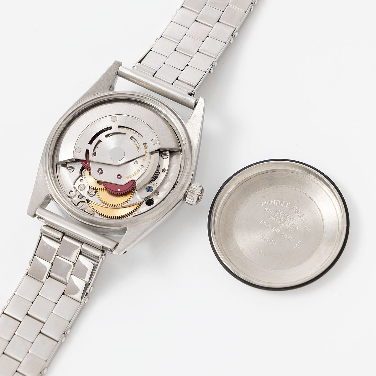 Rolex Air-King 5504 Swiss Only Gilt Dial
