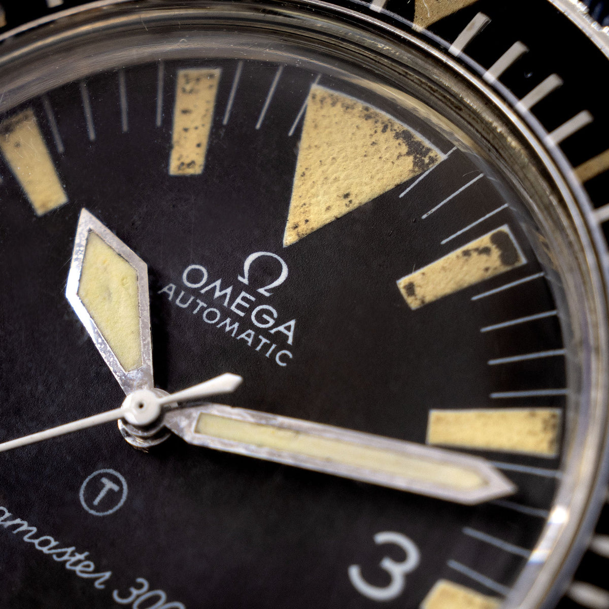 Omega Seamaster 300 British Royal Navy issued ref. 165.024 Mill Spec Circle-T Dial