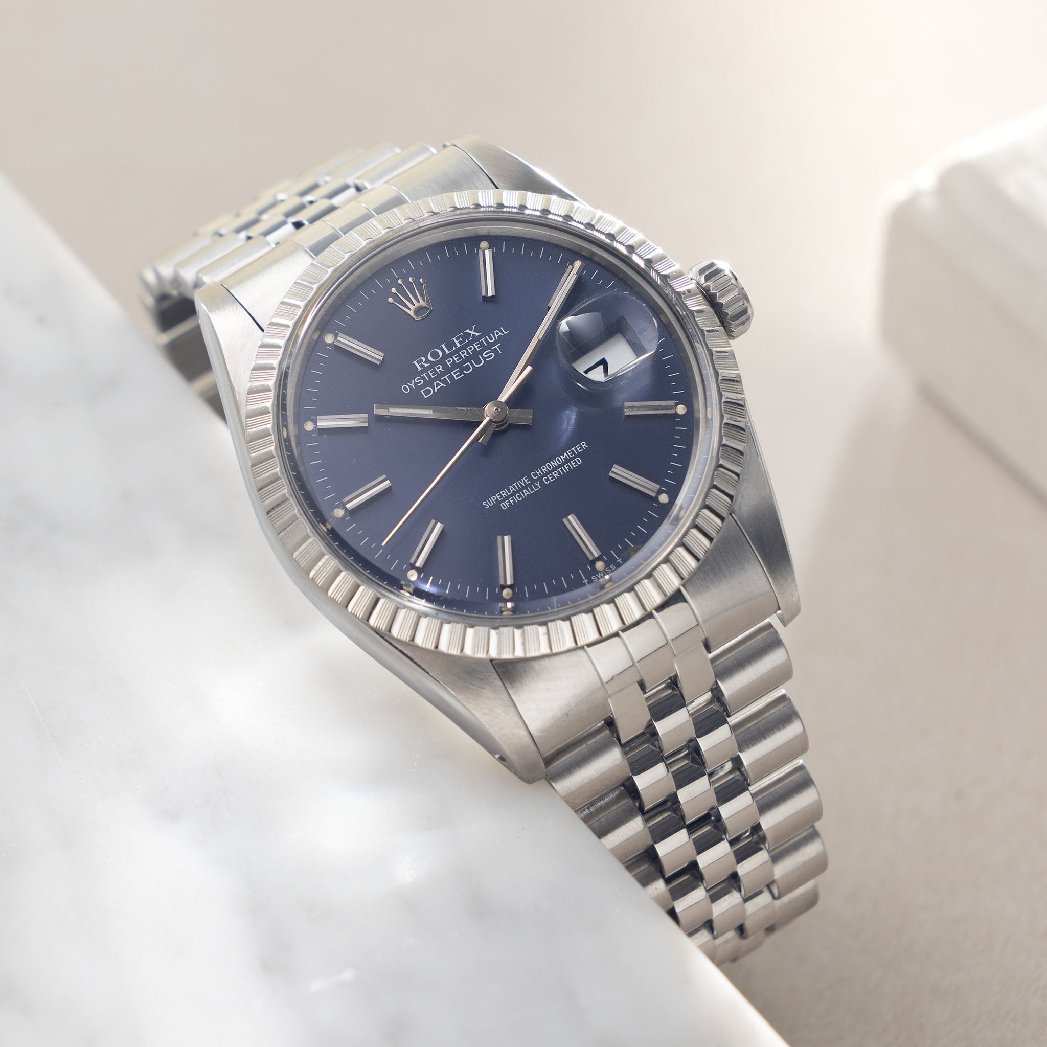 Rolex Datejust ref. 16030 Blue Dial