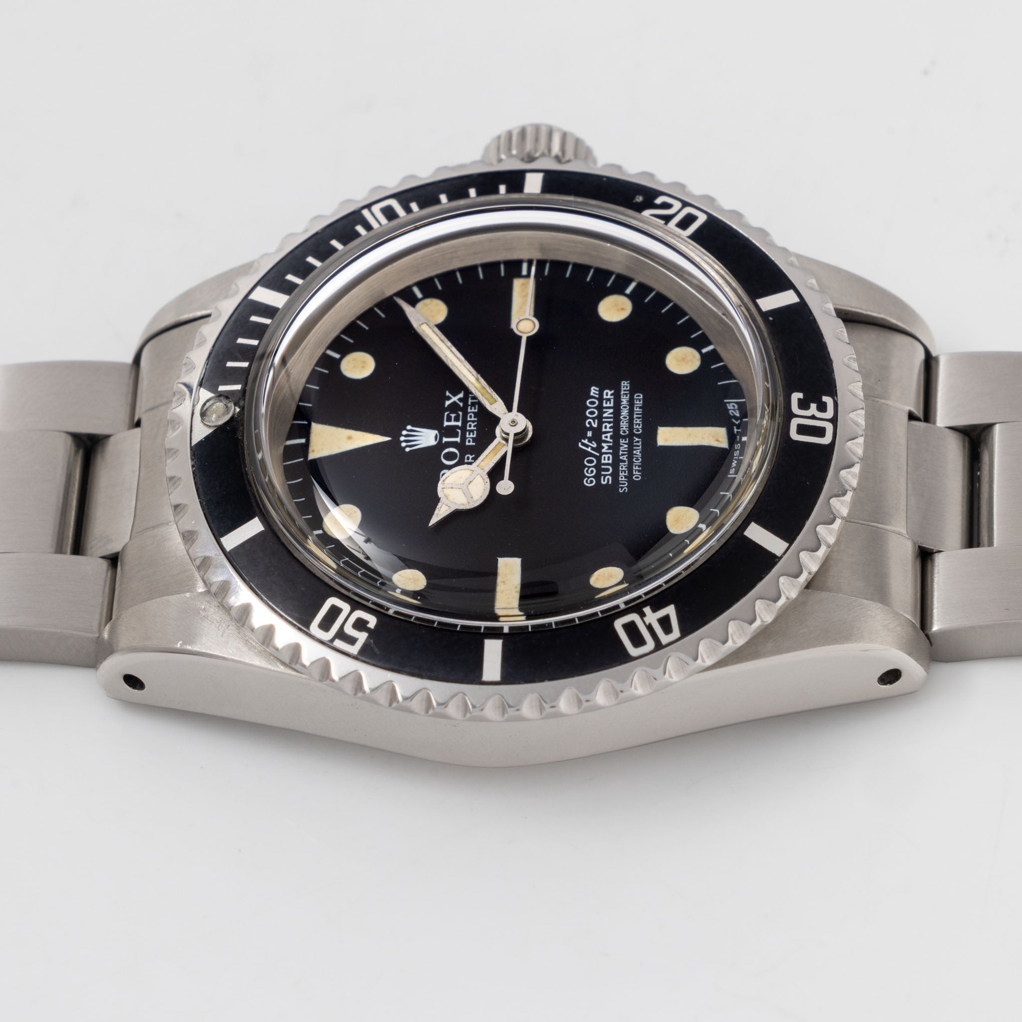 Rolex Submariner non serif dial ref 5512