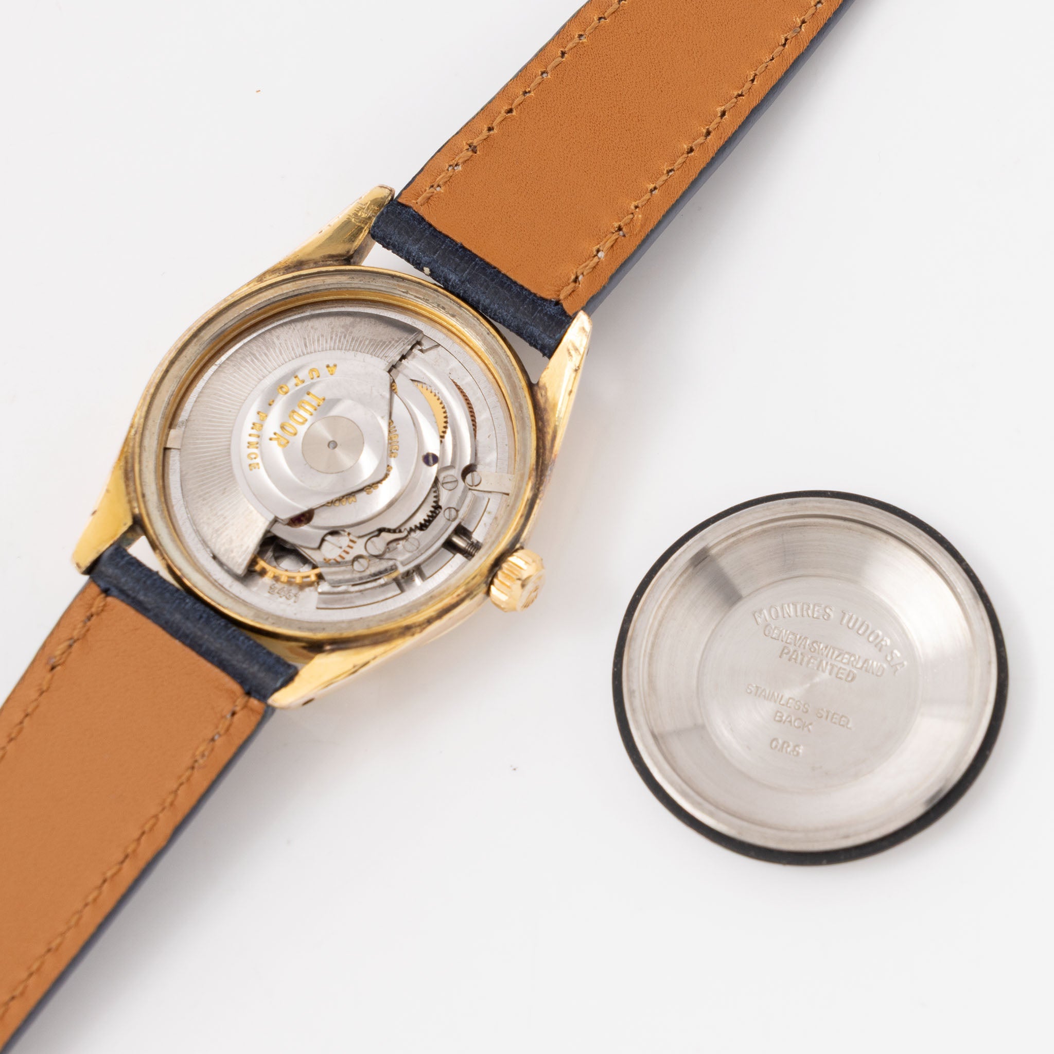 Tudor Oyster Prince Ref. 7965 Gold Capped Silver Dial with Applied Numerals