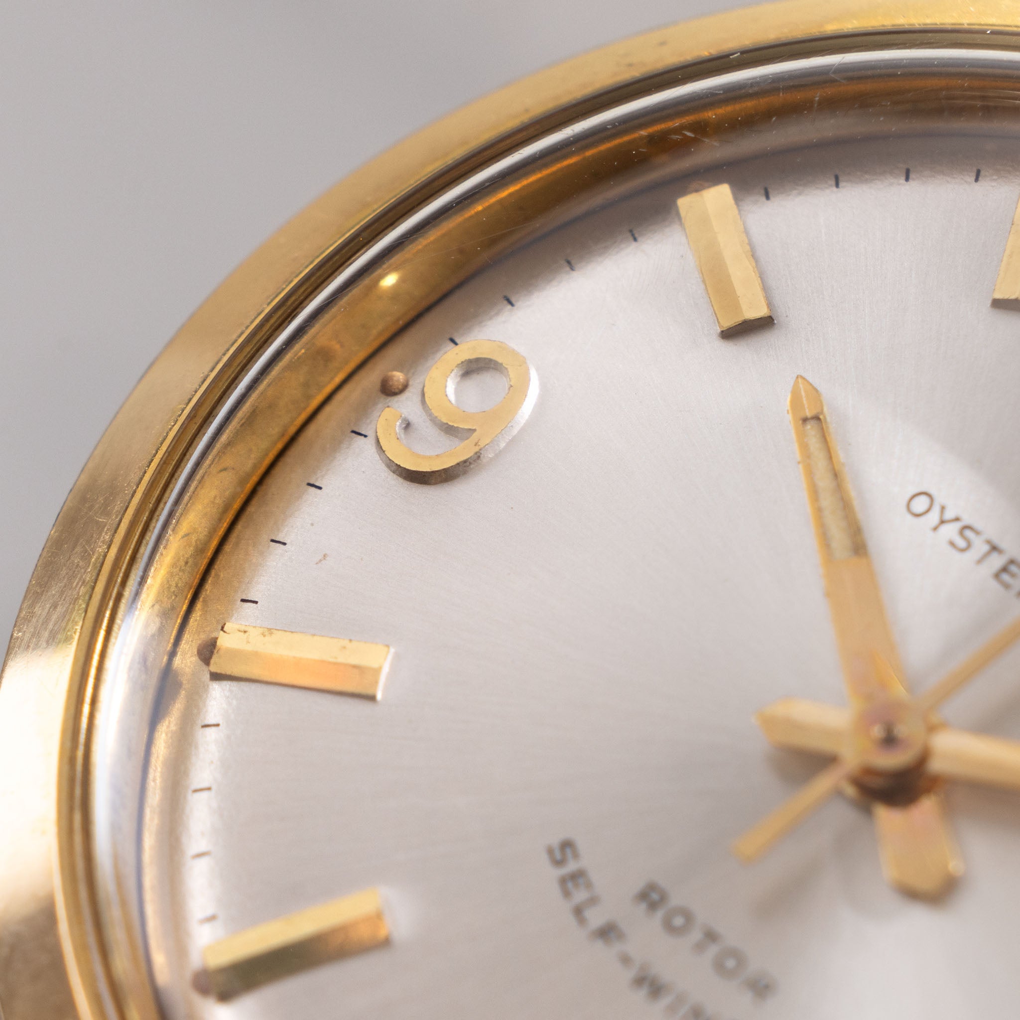 Tudor Oyster Prince Ref. 7965 Gold Capped Silver Dial with Applied Numerals