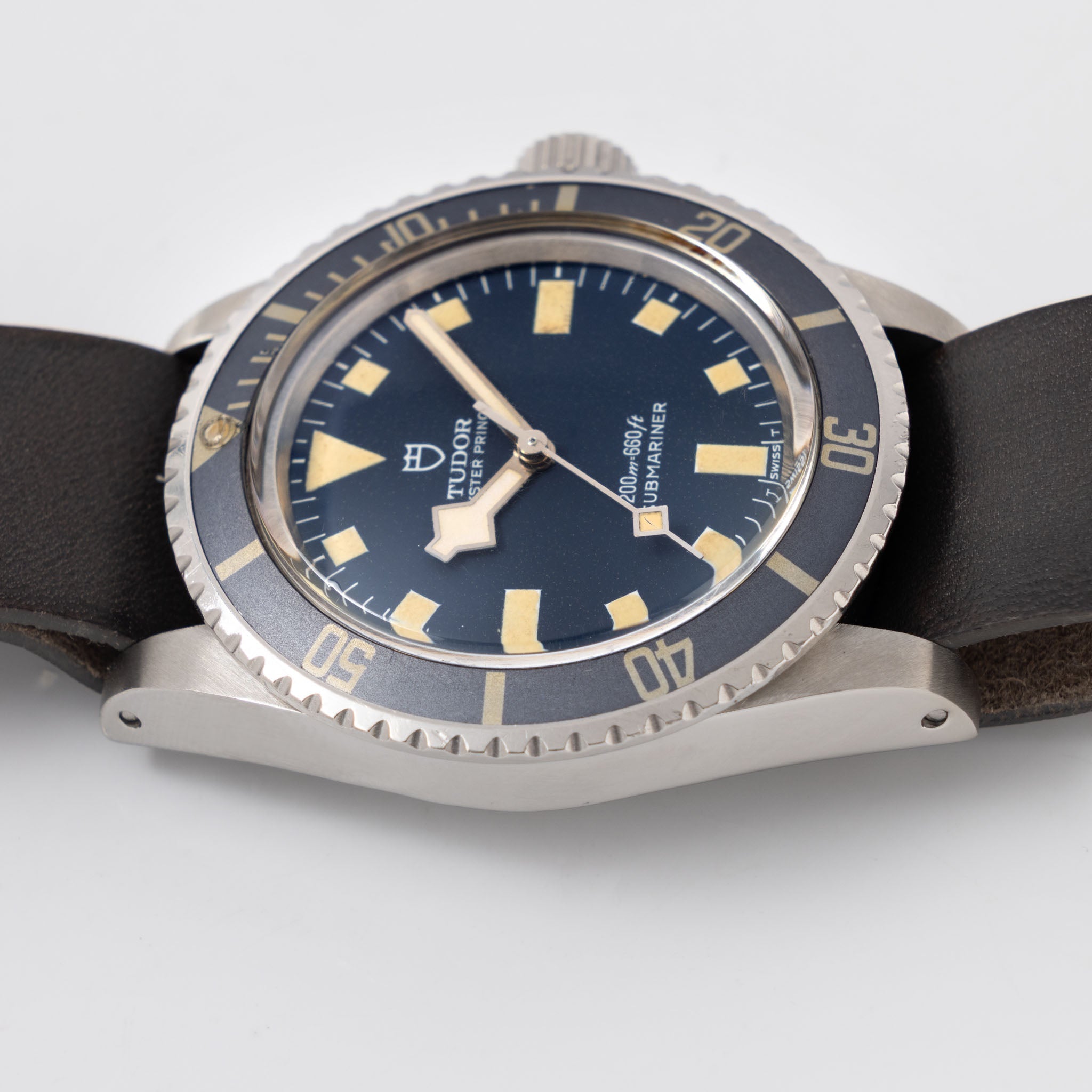 Tudor Submariner Snowflake Blue dial ref 9401