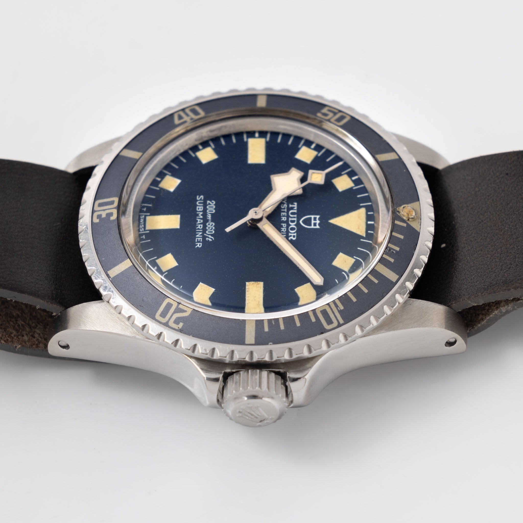 Tudor Submariner Snowflake Blue dial ref 9401