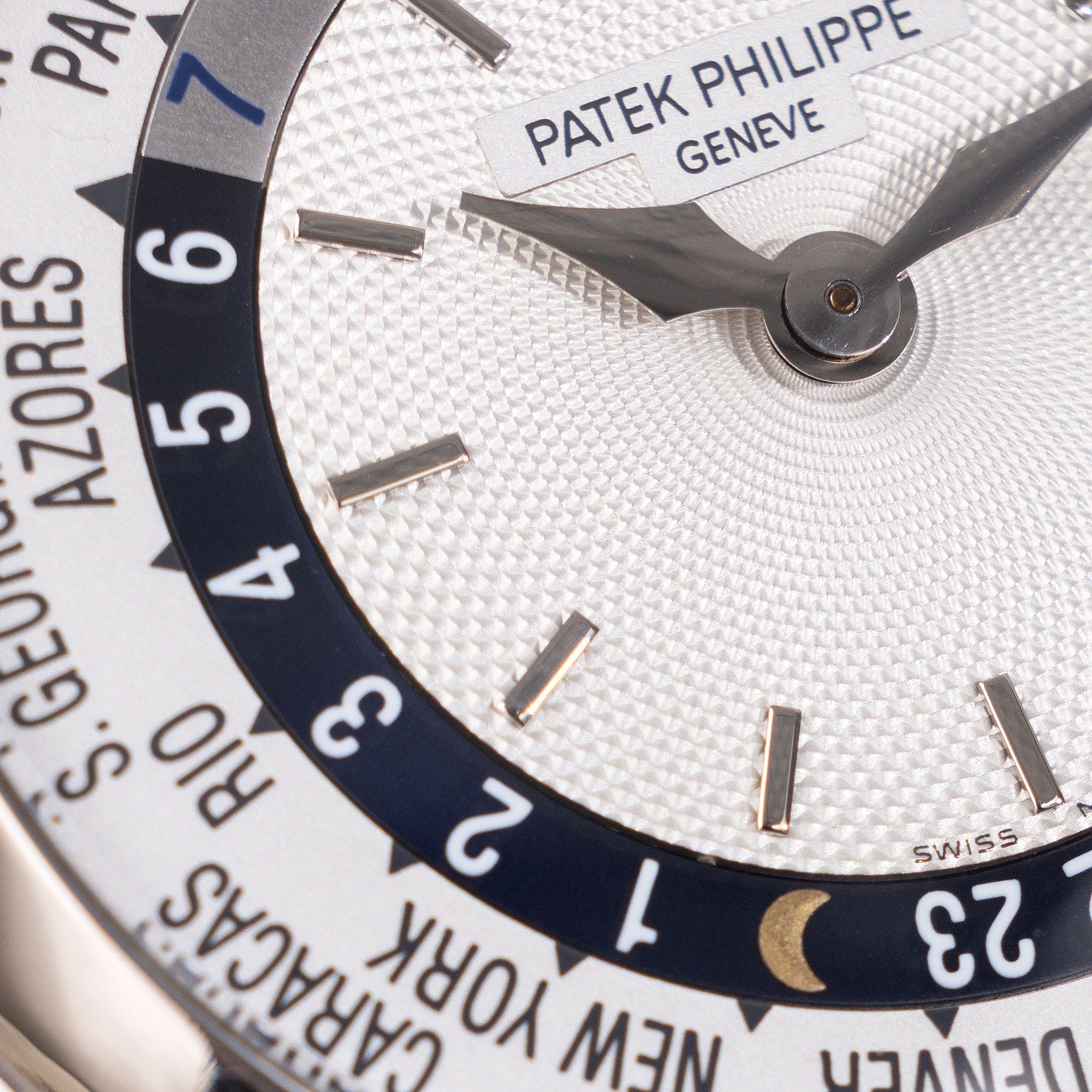 Patek Philippe World Time 5110G in 18k White Gold with Extract from the Archives
