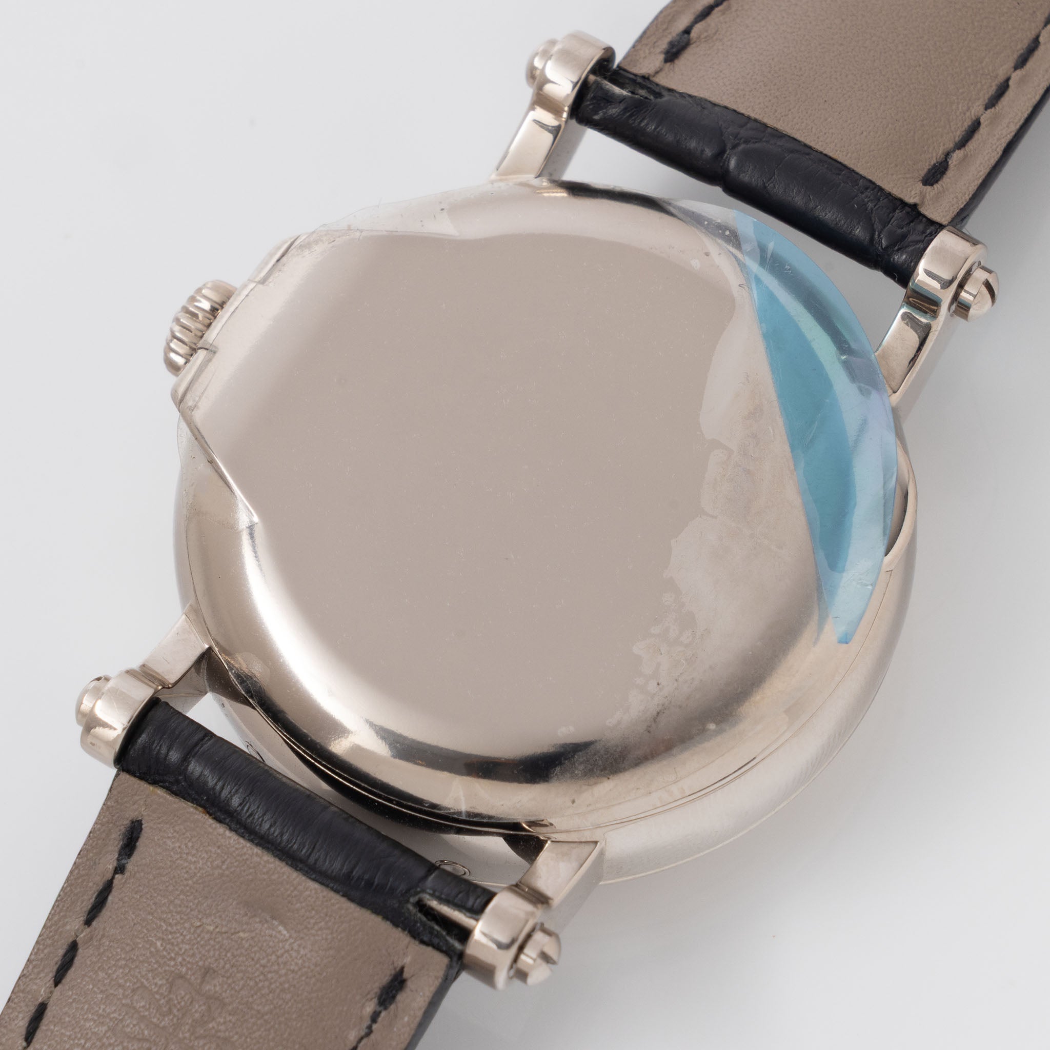 Patek Philippe Retrograde Perpetual Calendar 5059G Officer Case in 18k White Gold with Original Certificate of Origine