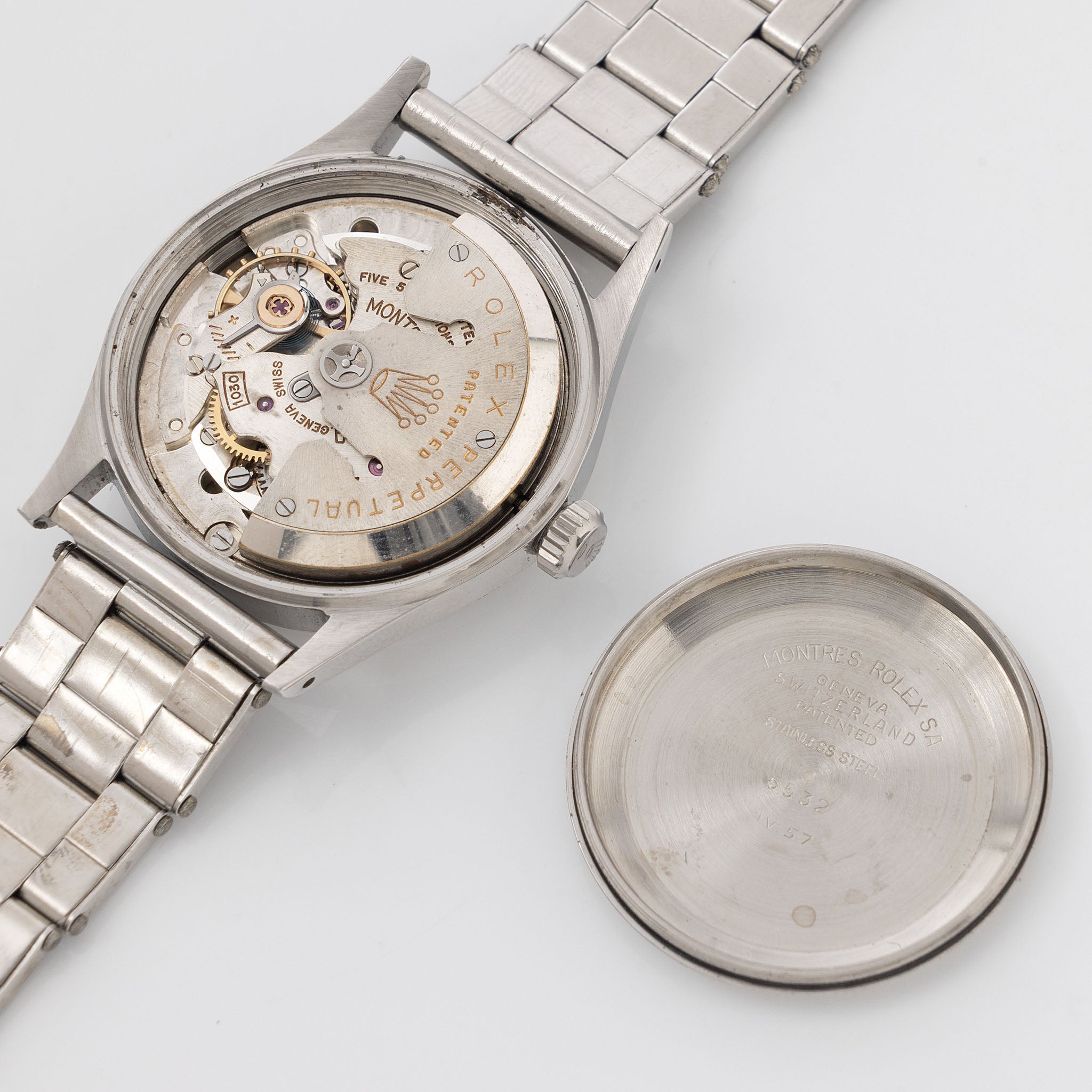 Rolex Oyster Perpetual Swiss only OCC Cream dial ref 6532