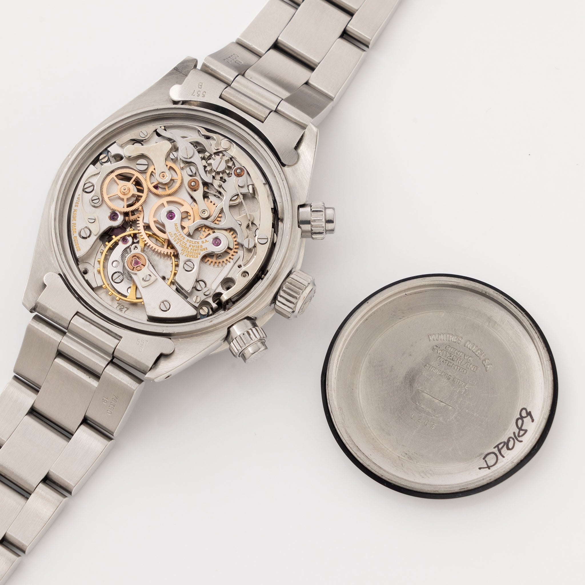 Rolex Cosmograph Daytona 6263 Big Red Floating Silver Soleil Dial