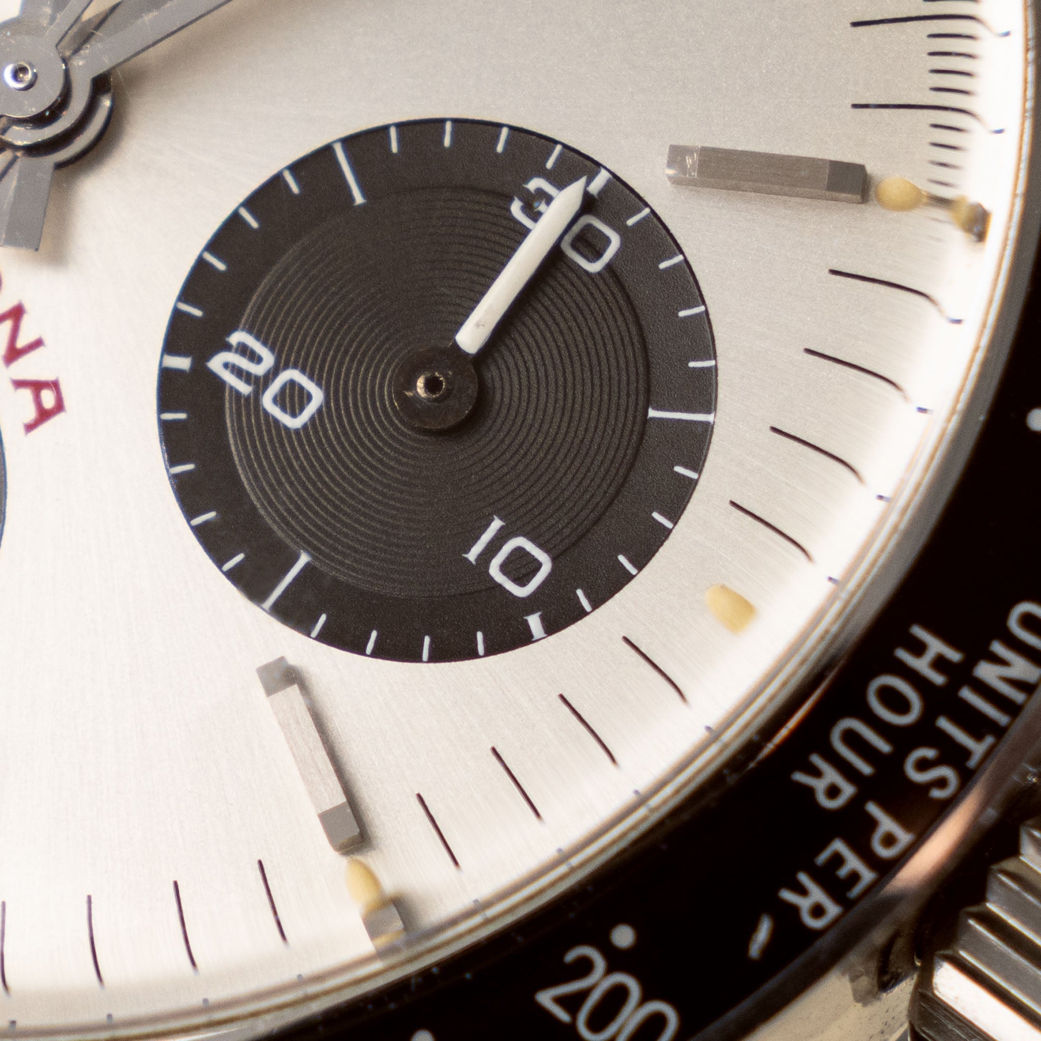Rolex Cosmograph Daytona 6263 Big Red Floating Silver Soleil Dial