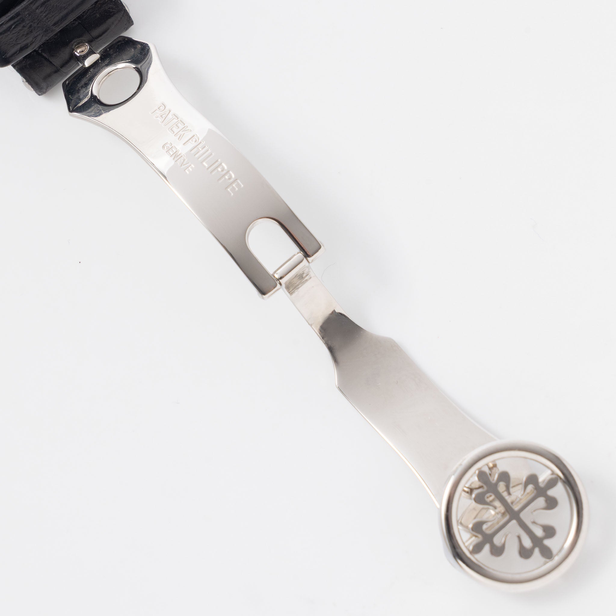 Patek Philippe Annual Calendar 5035P Black Dial in Platinum with Box