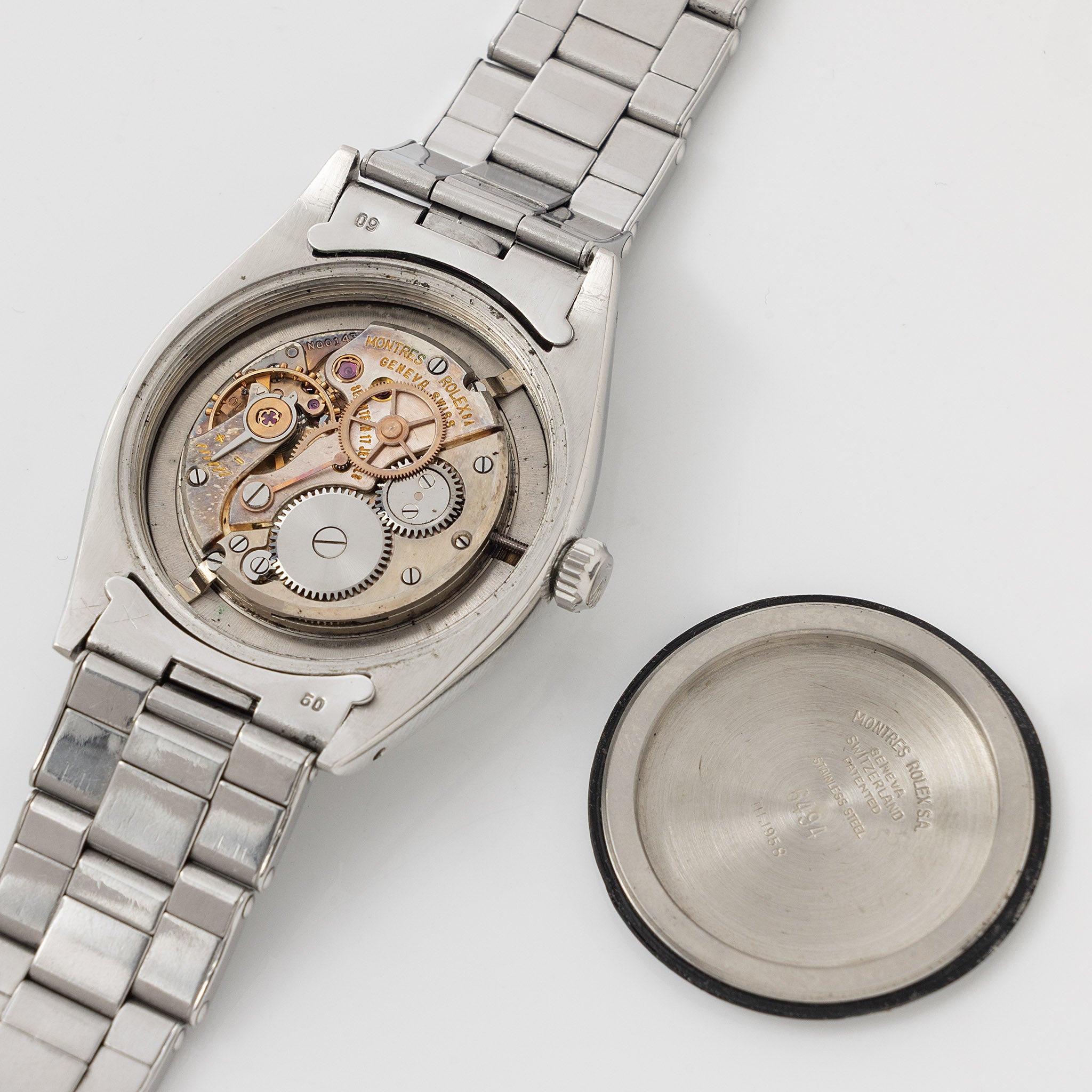 Rolex Oysterdate Precision 6494 Tropical Swiss Only Gilt dial