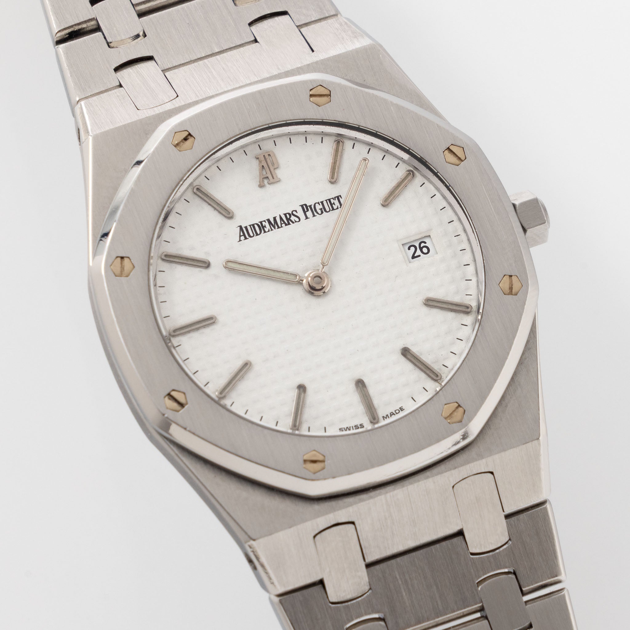 Audemars Piguet Royal-Oak ref. 56175ST White Dial
