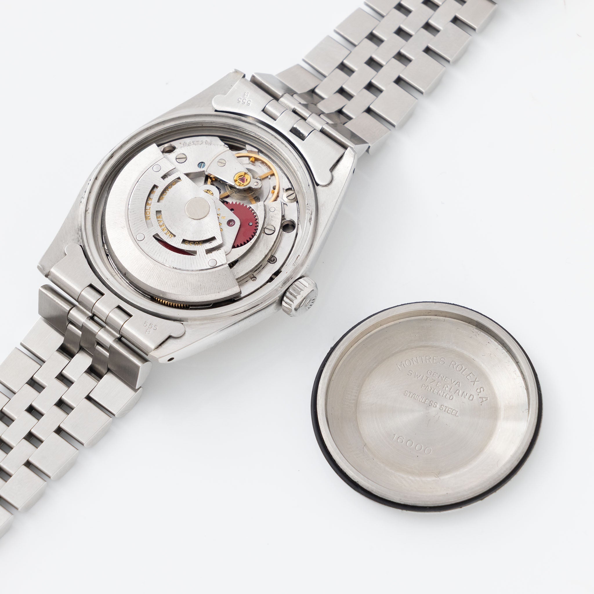 Rolex Datejust 16014 Silver Linen Dial