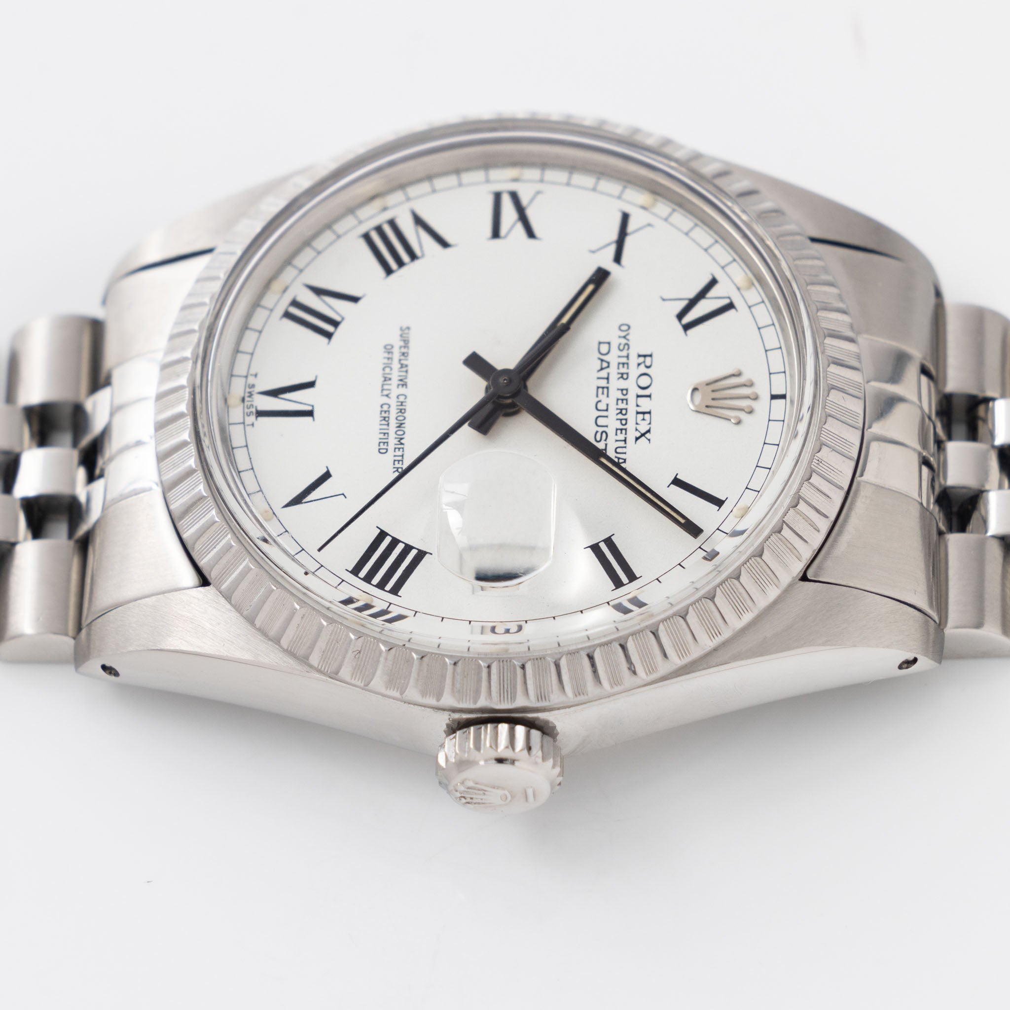 Rolex Datejust 16030 White Buckley Dial