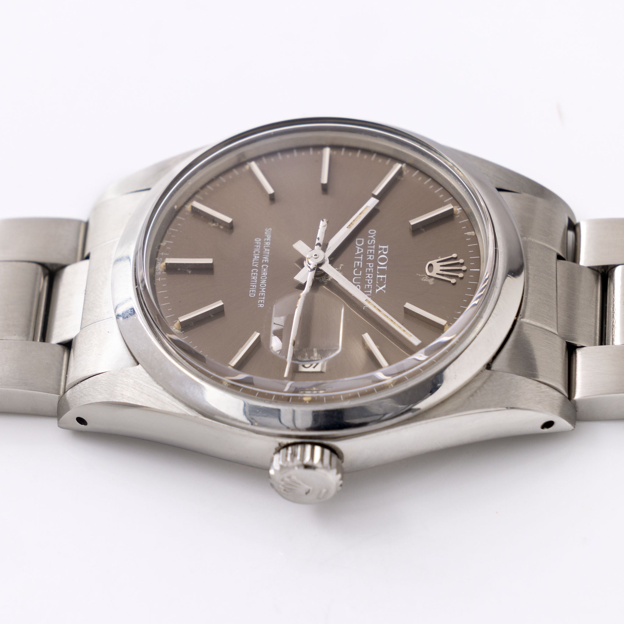 Rolex Datejust 16000 Taupe Dial with Original Guarantee Paper