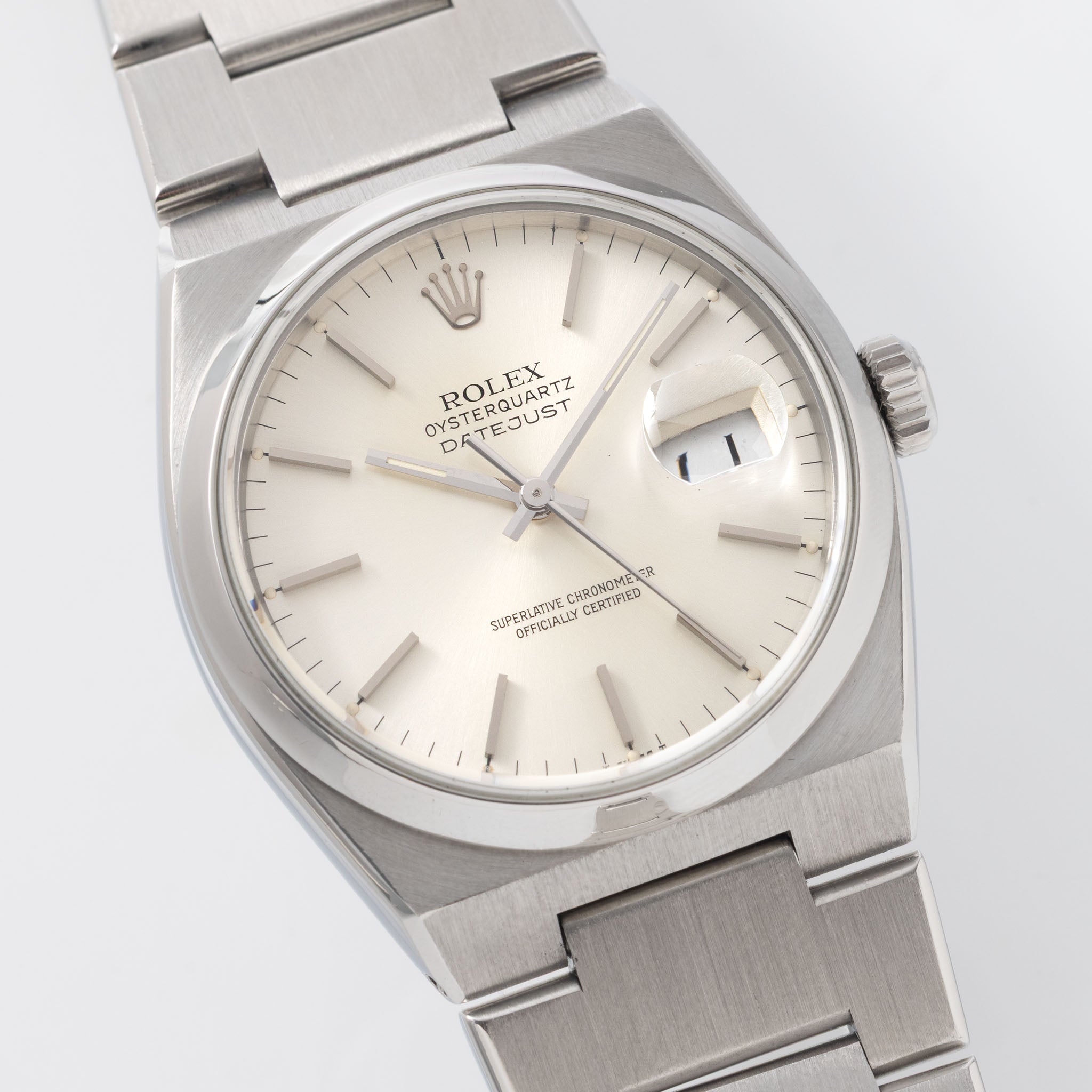 Rolex Oysterquartz Silver dial ref 17000