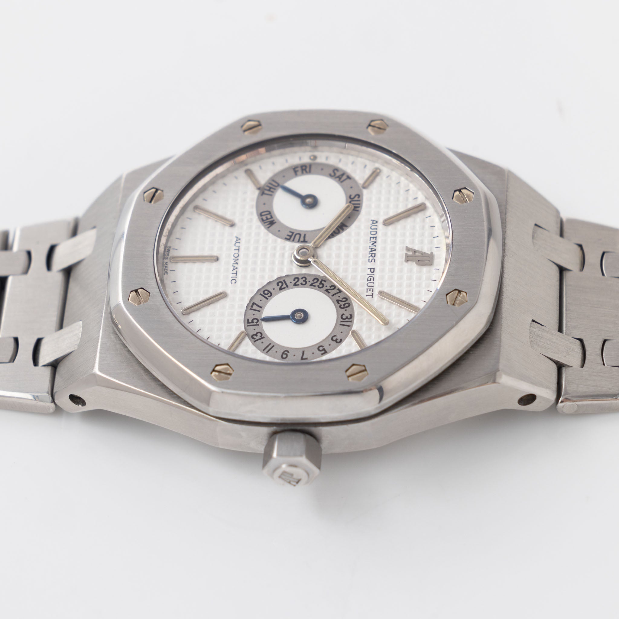 Audemars Piguet Royal Oak 25572ST Day-Date Owl White MK1 Dial