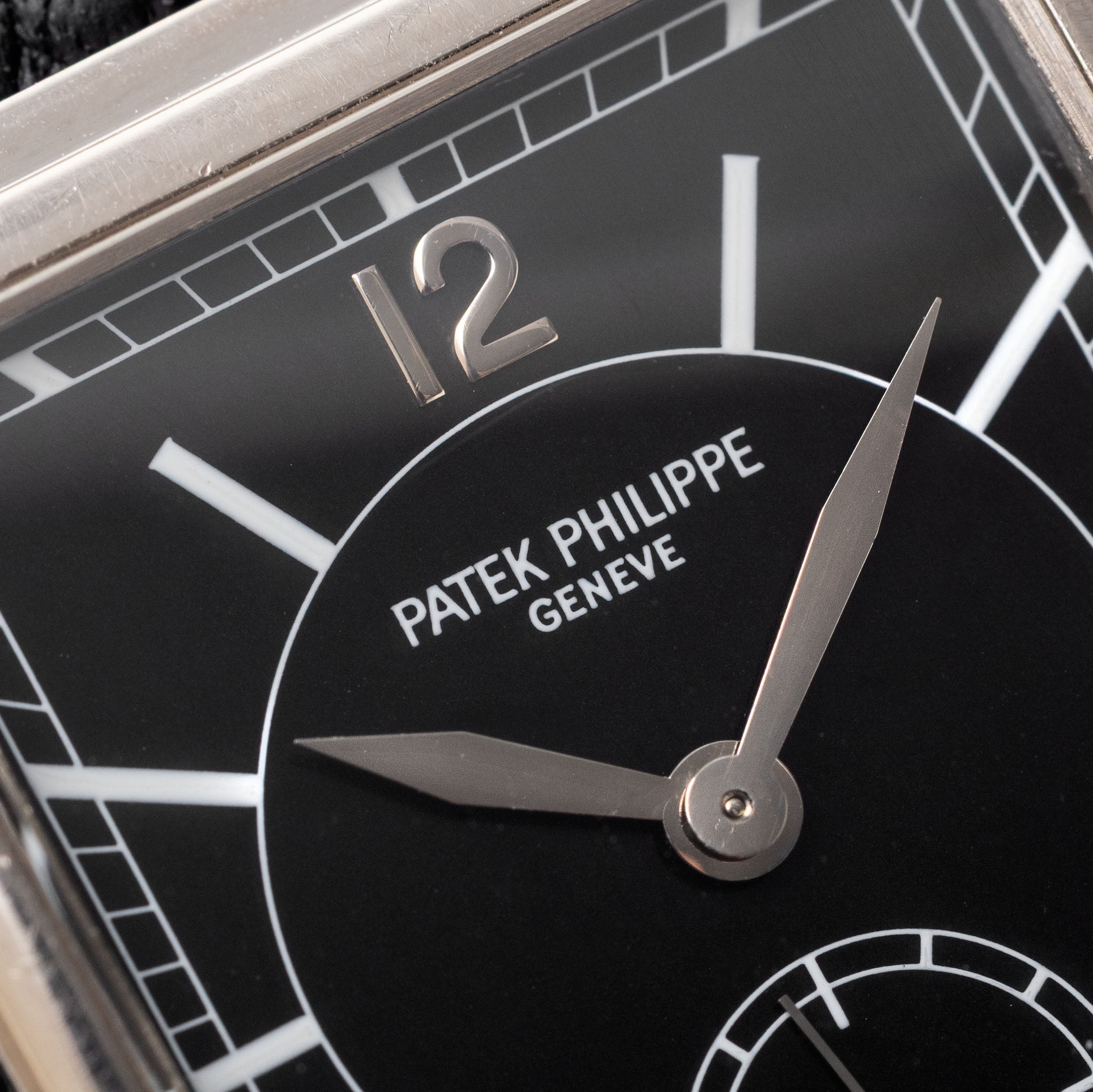 Patek Philippe Gondolo 5010G Black Dial in 18k White Gold
