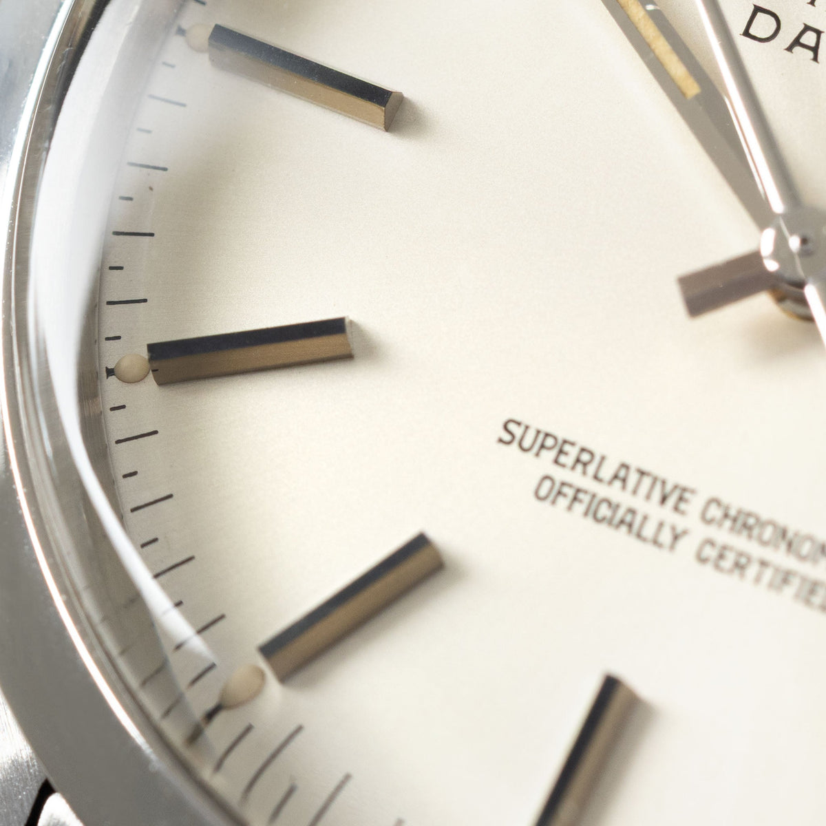 Rolex Datejust 16000 Creamy Silver Soleil Dial