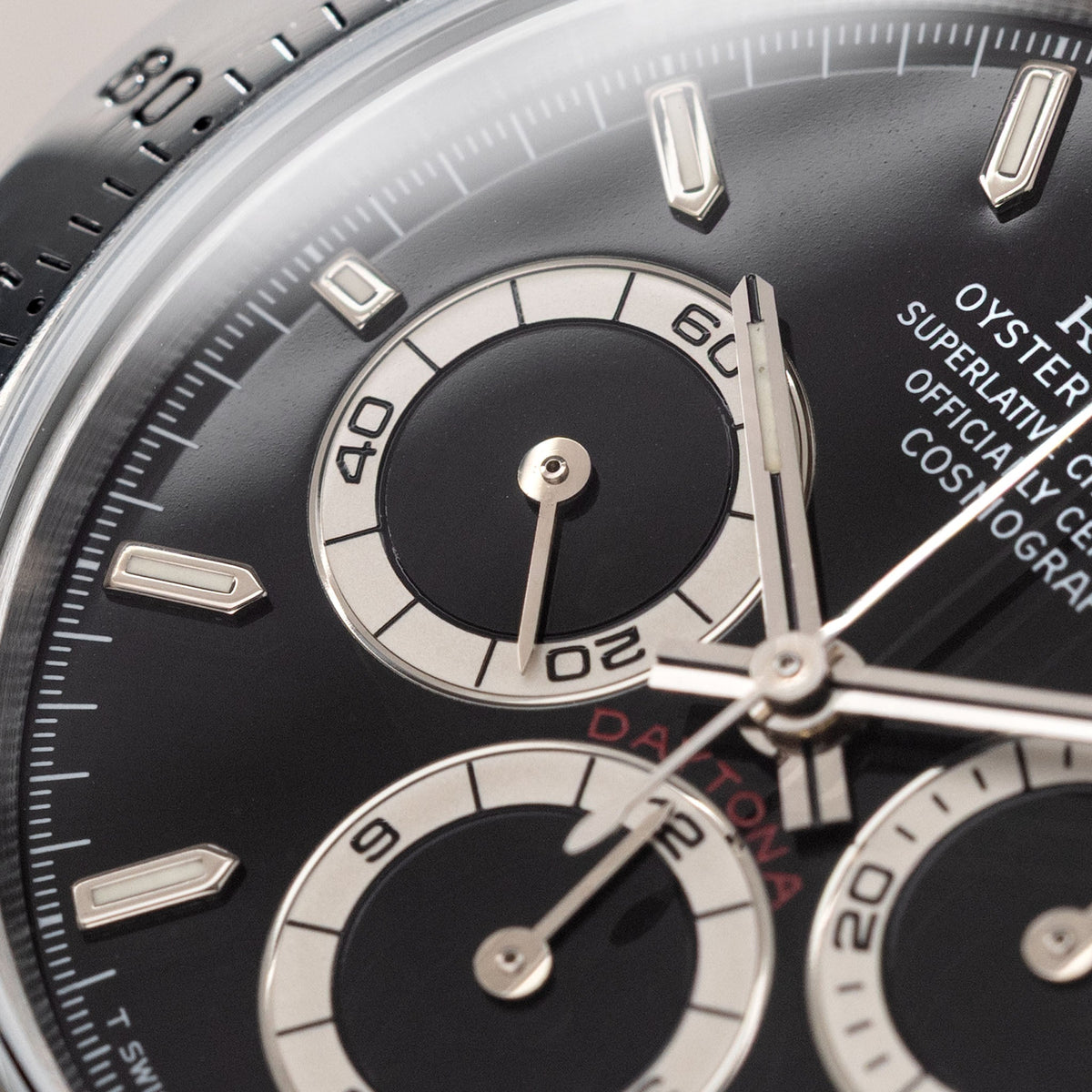 Rolex Cosmograph Daytona 16520 Black Dial T-series