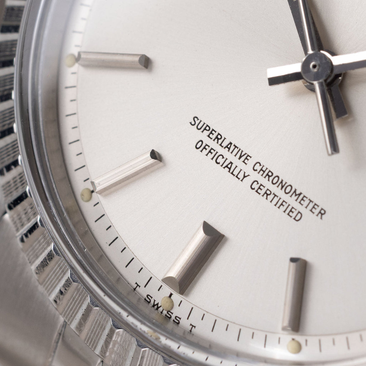 Rolex Datejust Ref. 1603 - Silver Soleil Dial, Box & Original Papers