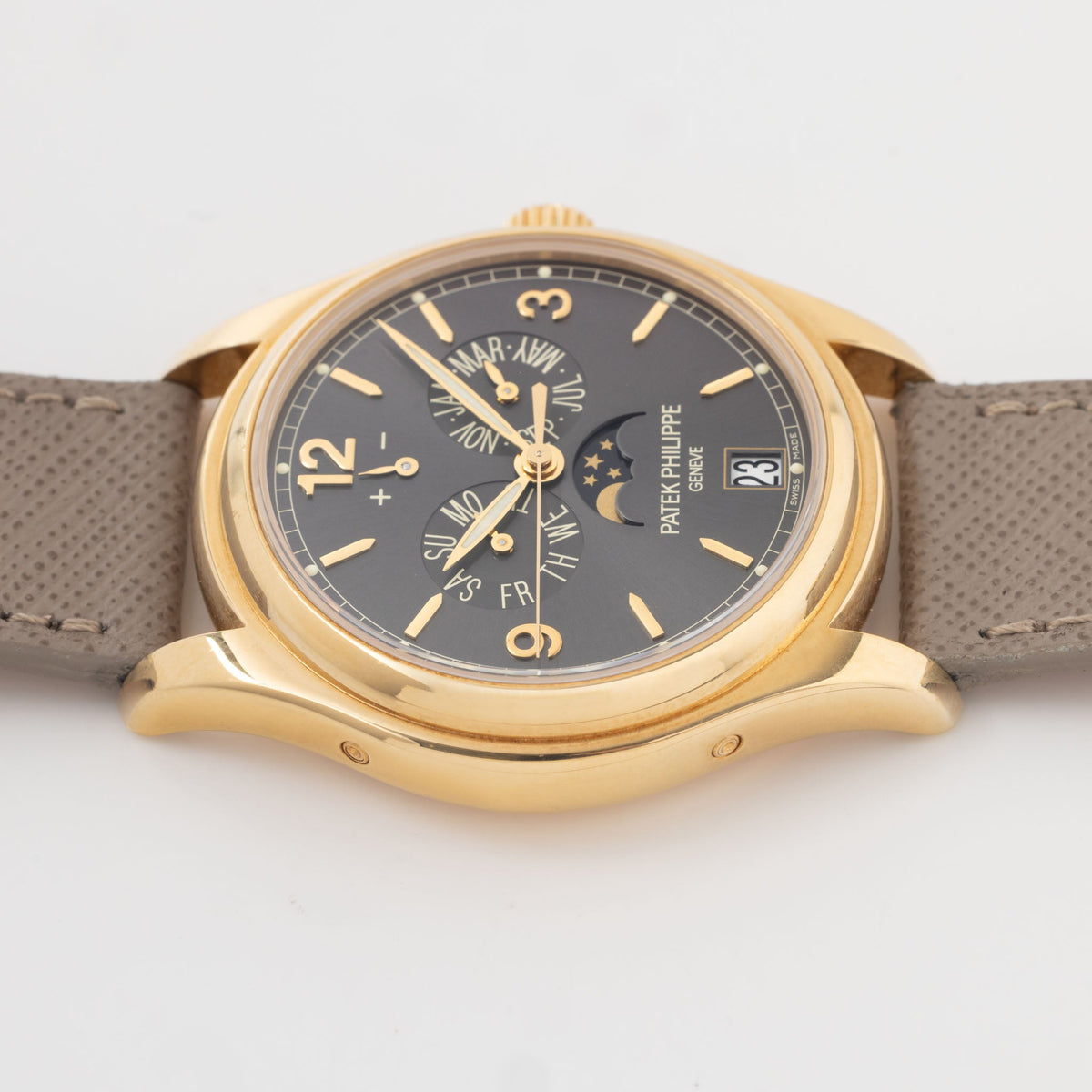 Patek Philippe Annual Calendar 5146J 010  Slate Grey Dial in 18k Yellow Gold