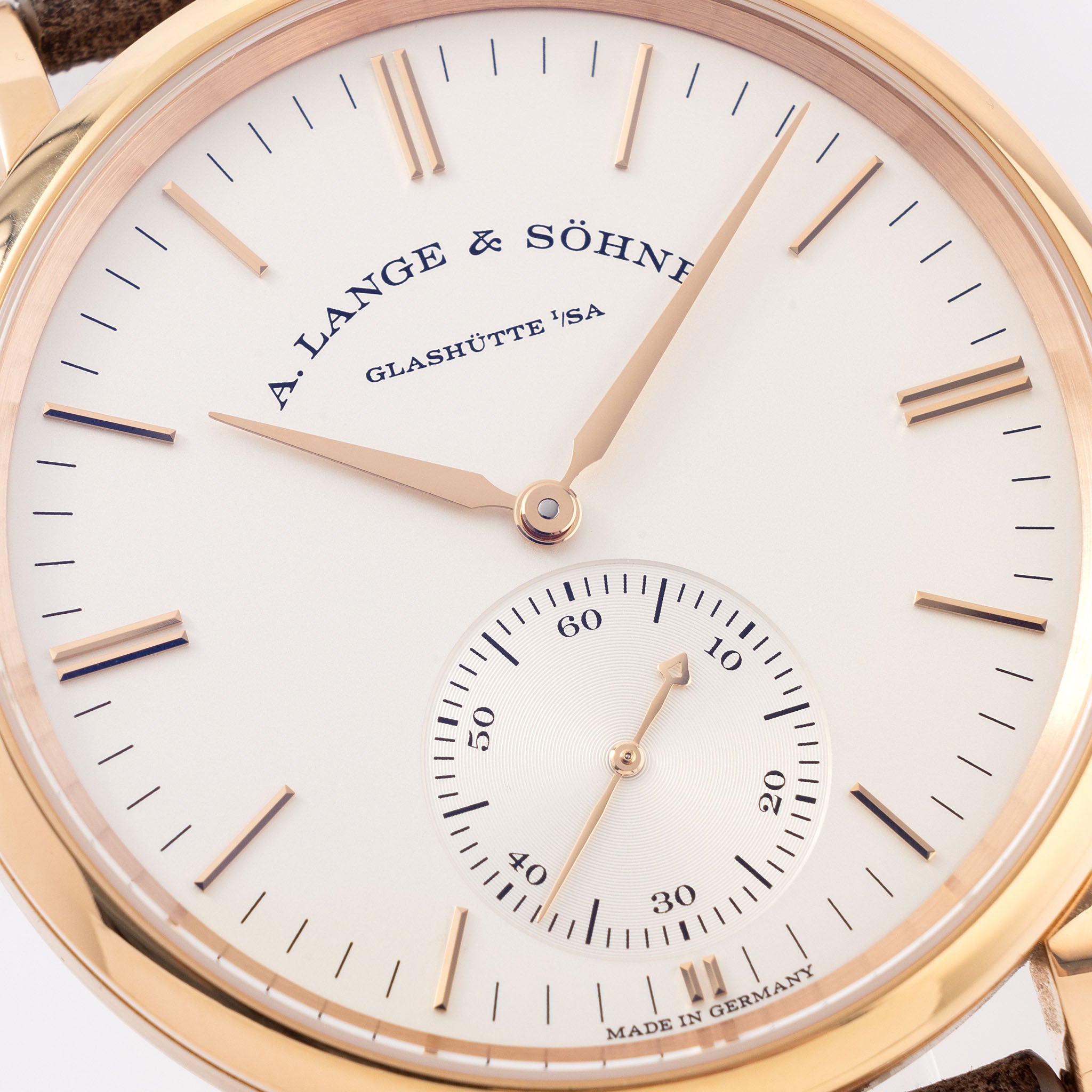 A. Lange & Söhne Saxonia Automatic 380.033 18k Rose gold full set