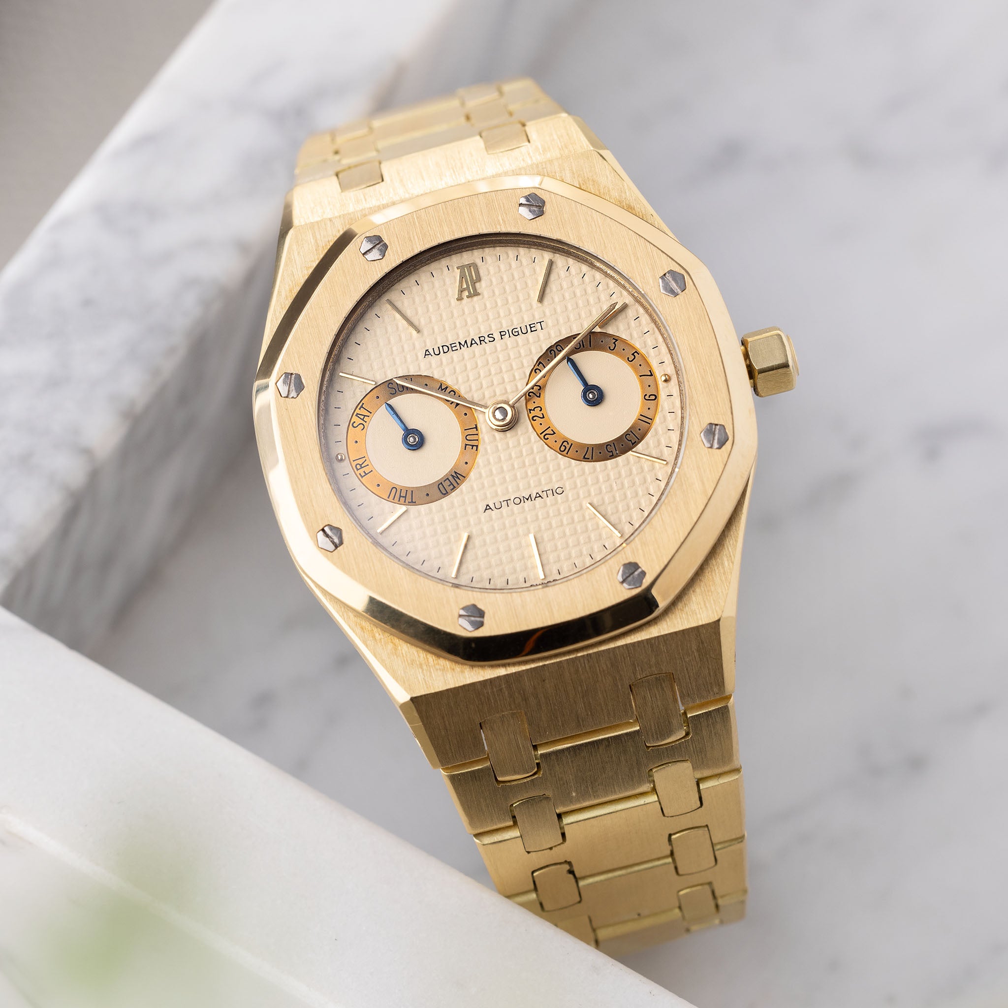 Audemars Piguet Royal Oak Day Date in 18kt Yellow Gold "Owl" With Archive Extract