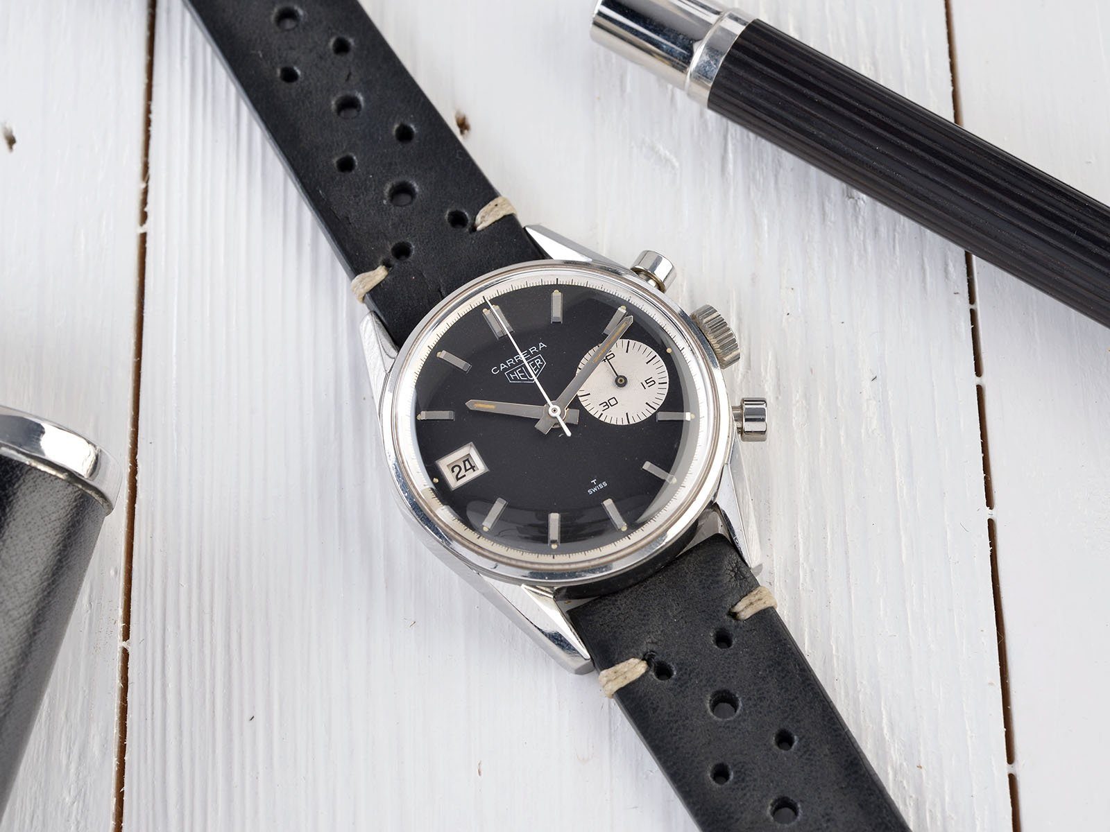 RARE HEUER CARRERA DATO 3147 NS