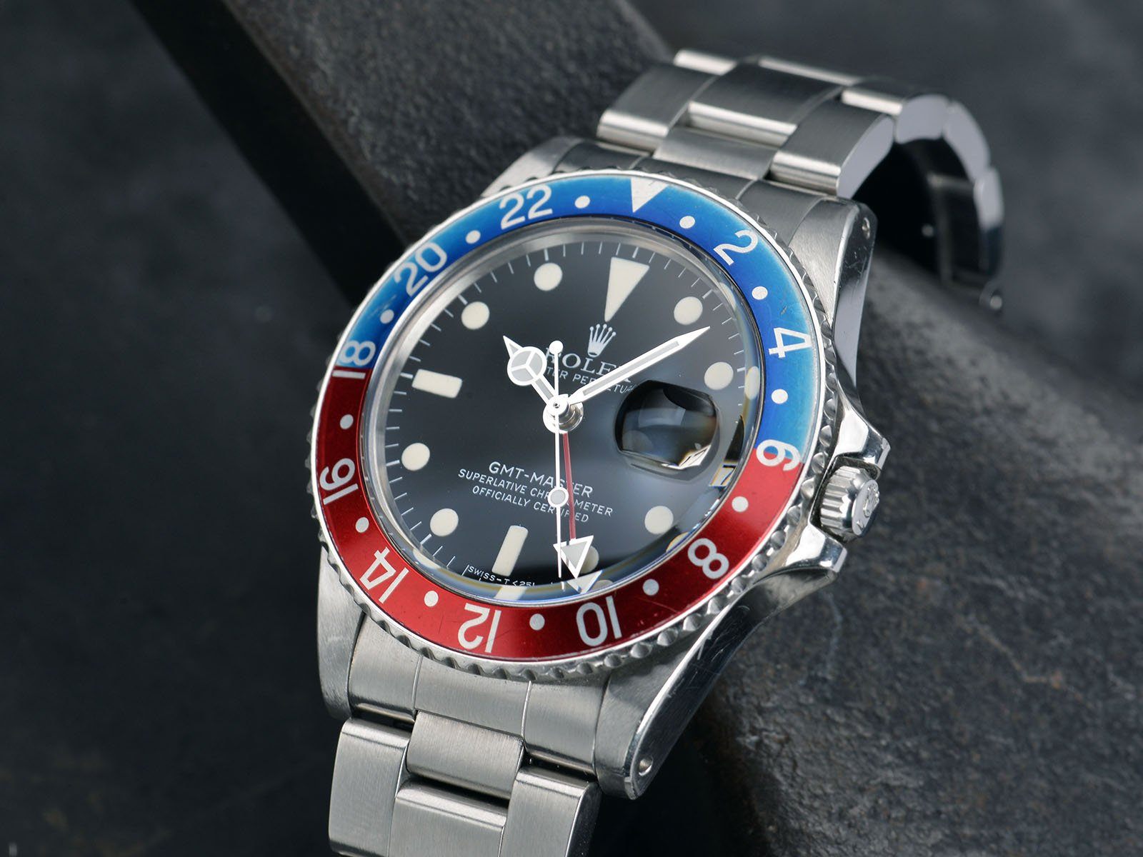 ROLEX 1675 GMT MAXI DIAL