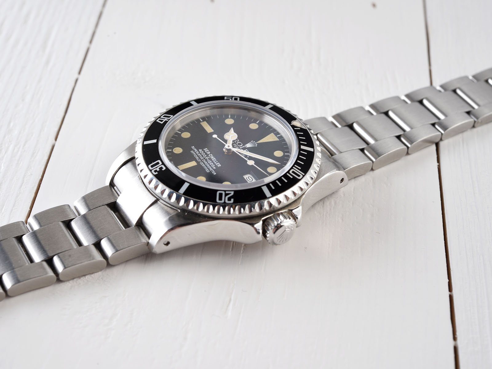 ROLEX 16660 SEADWELLER TRANSITIONAL B + P