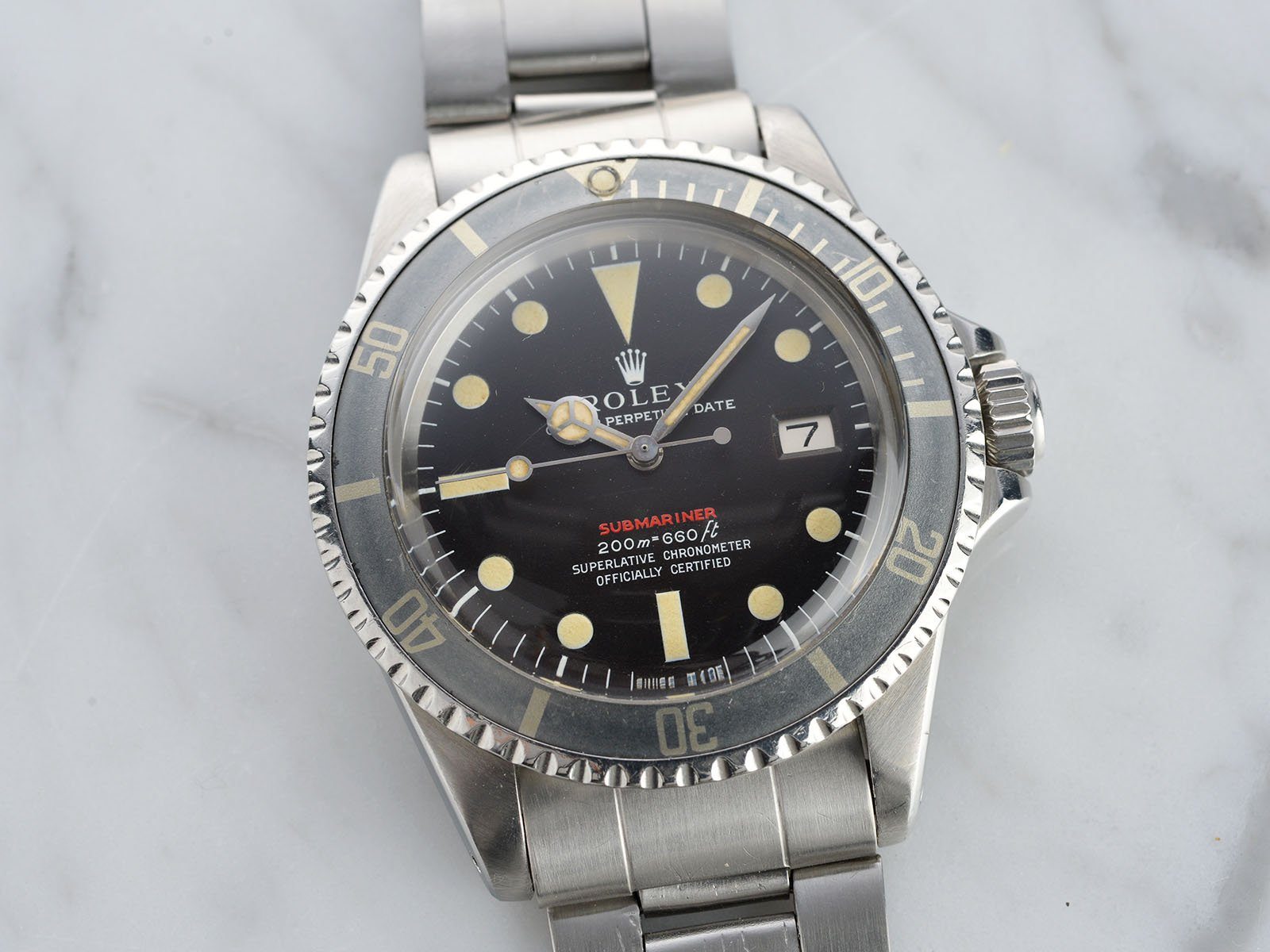 ROLEX 1680 DARK TROPICAL MK2 SUBMARINER