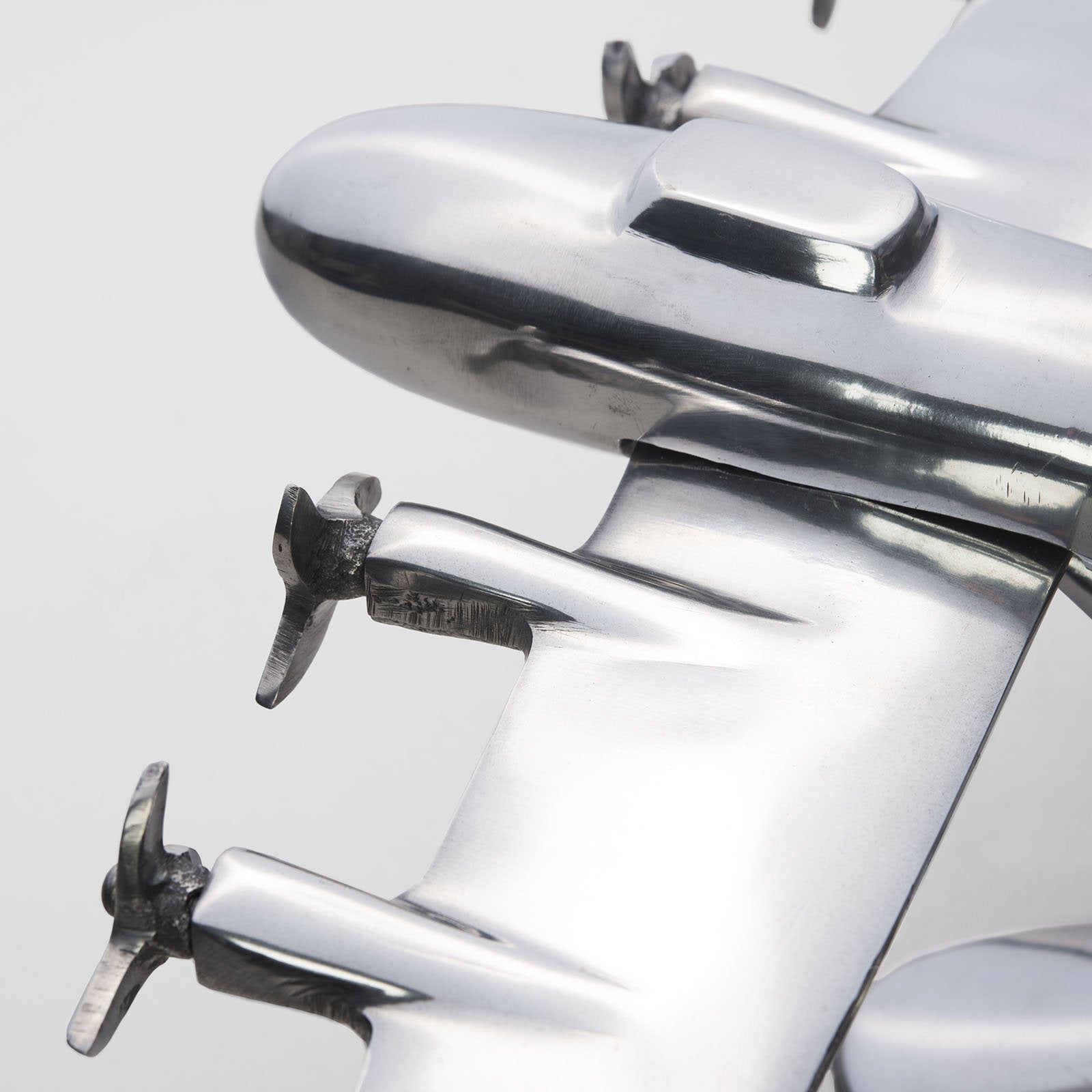 Vintage Aluminium Air Plane Model