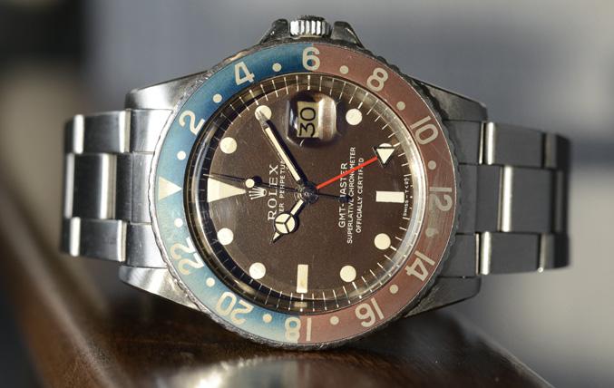 Rolex 1675 Tropical MK1 GMT Master