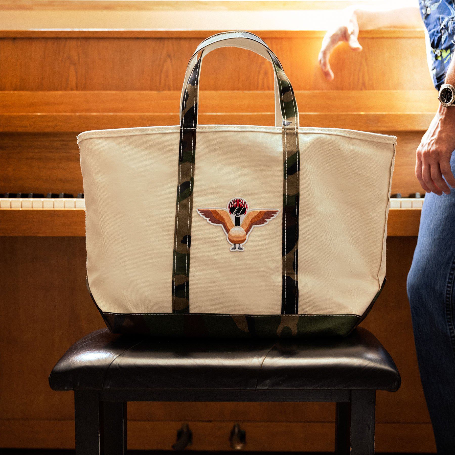 GOOZ CANVAS ZIP TOP KEEPALL BAG