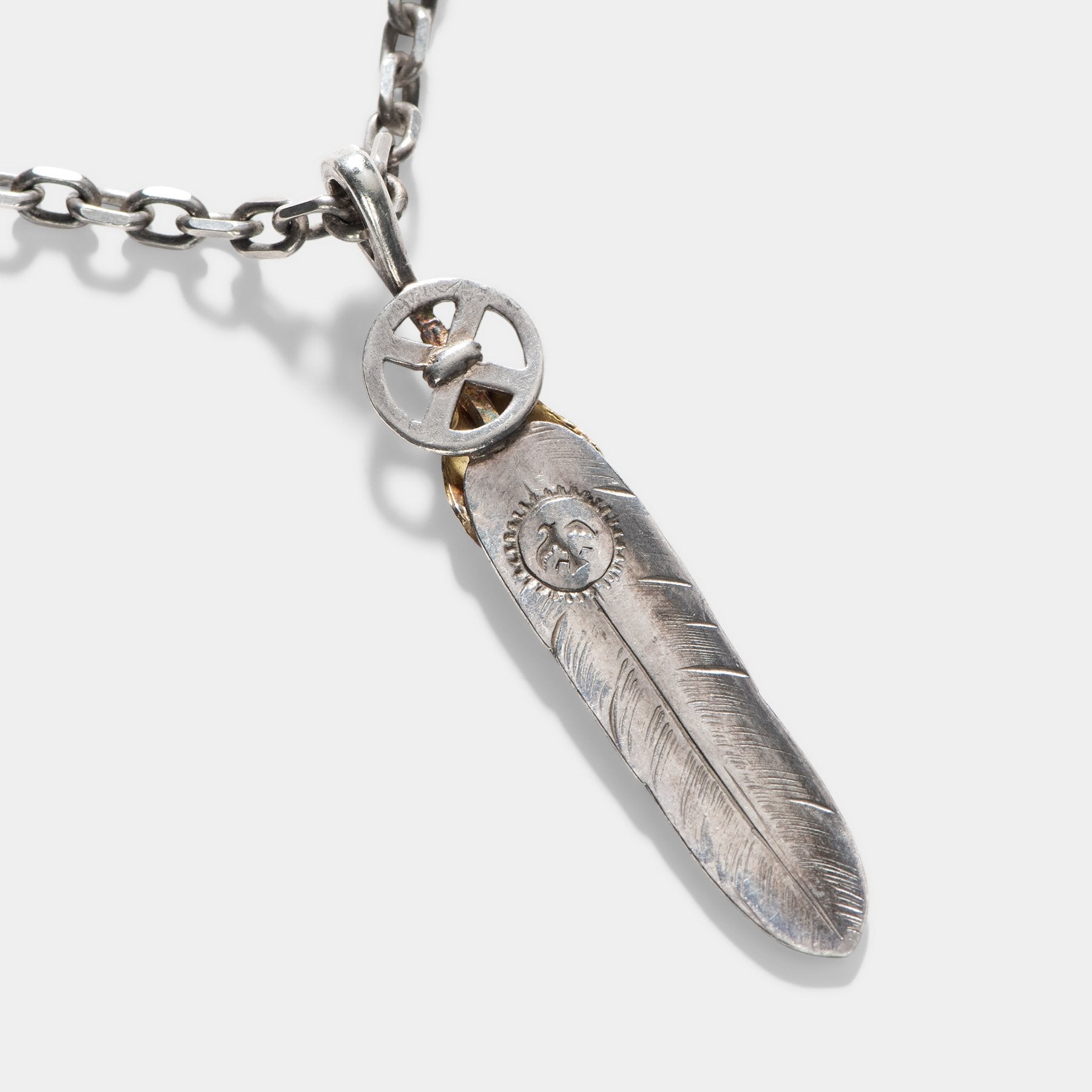 Goros Feathers and Claw Necklace