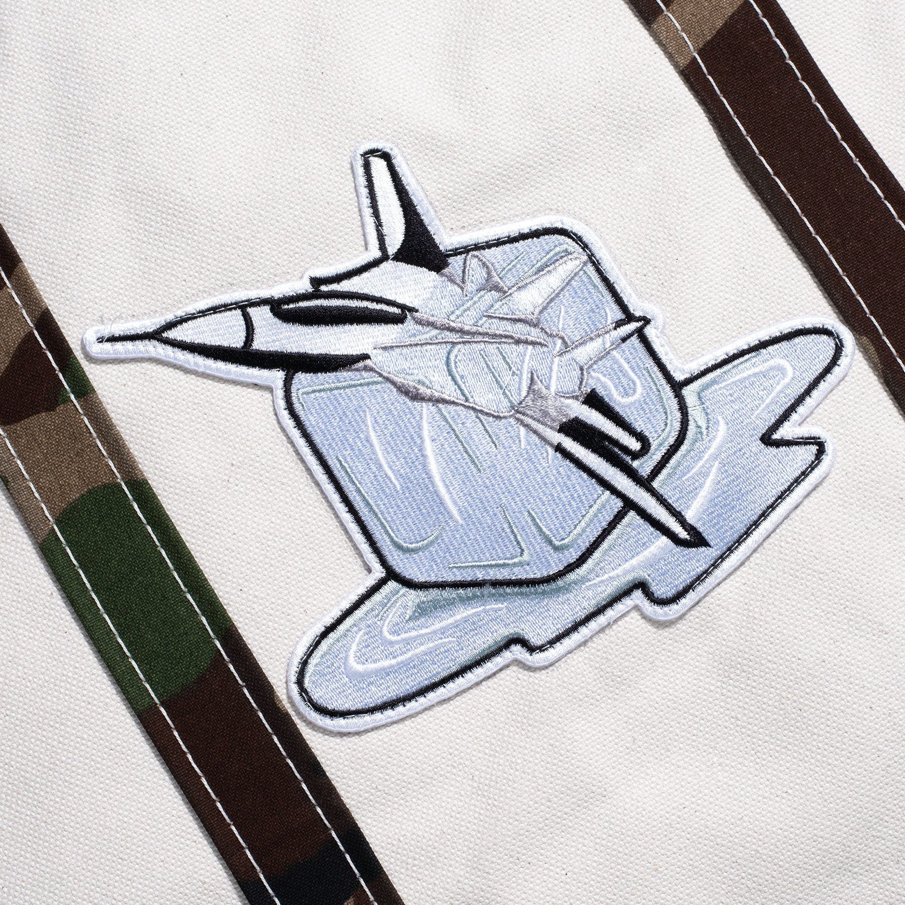 ICE CANVAS ZIP TOP KEEPALL BAG