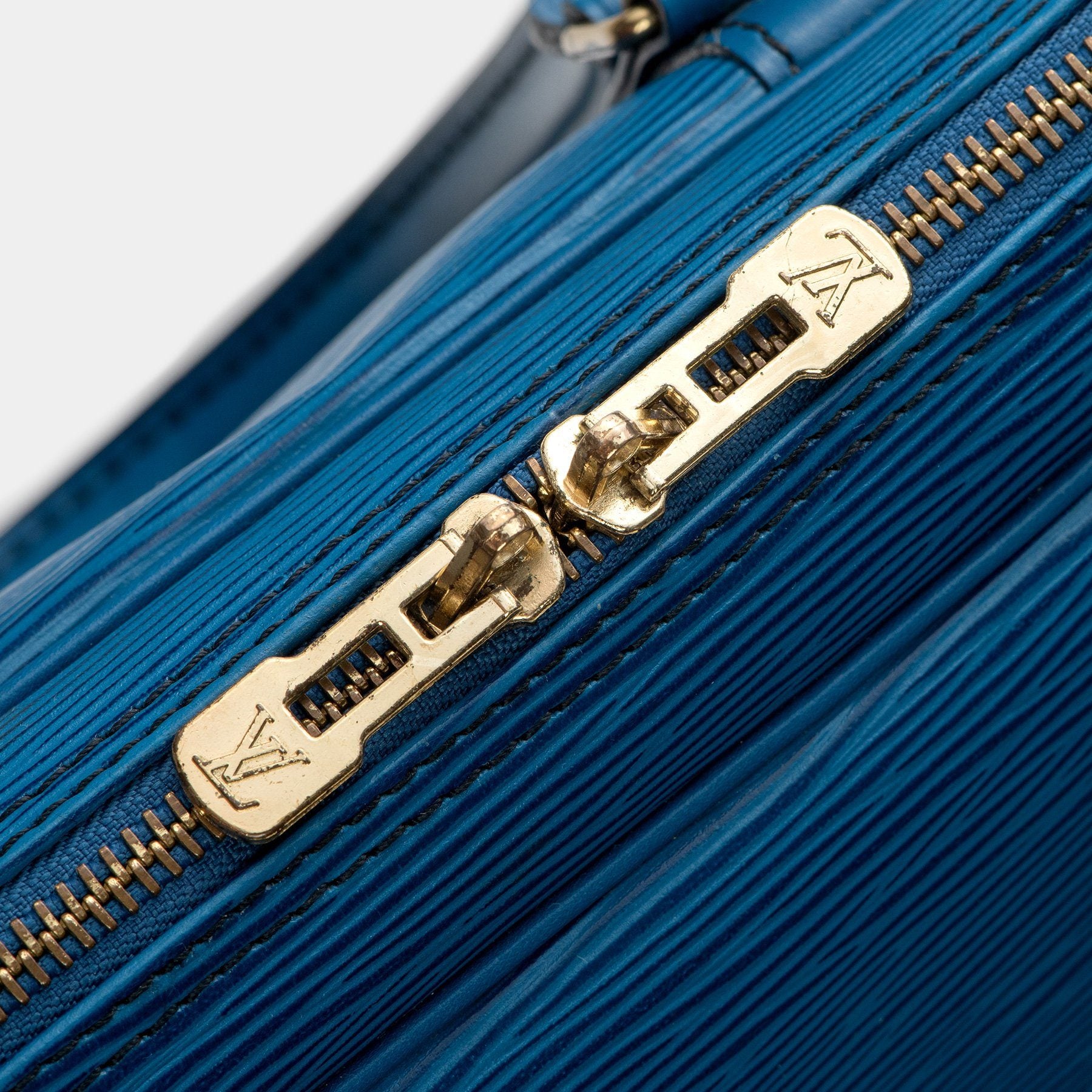 Louis Vuitton Blue Epi Leather Brief
