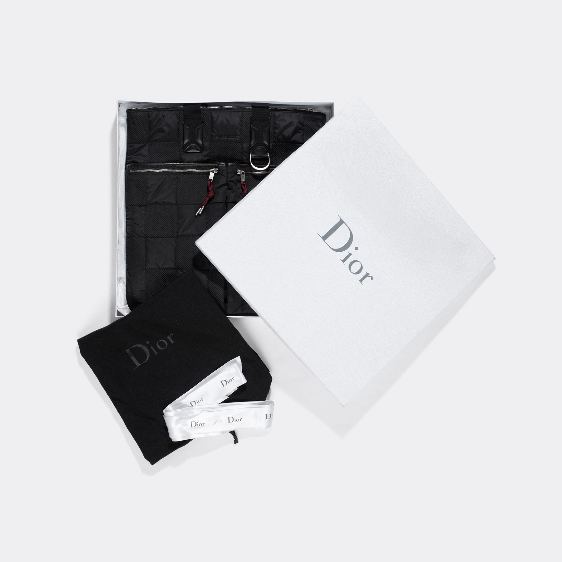 Dior Homme Black Helmet Bag