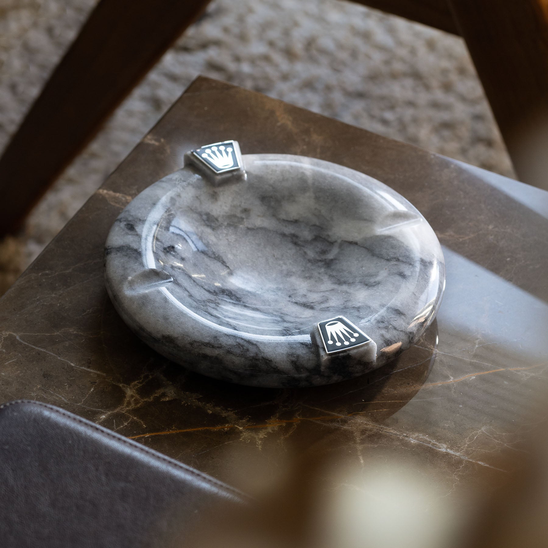 Rolex Ashtray Bubble Grey